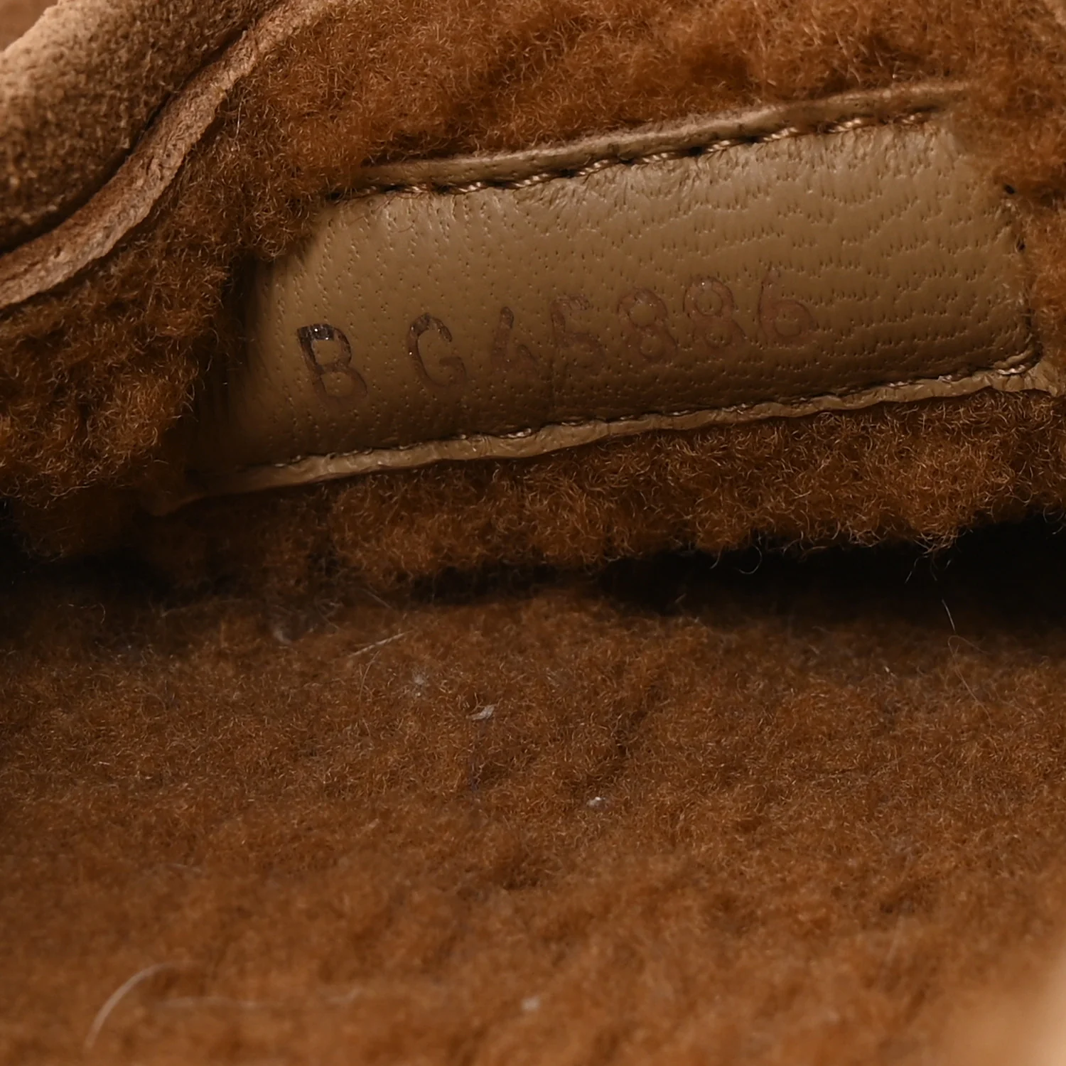 Suede Calfskin CC Loafers 41 Dark Beige - Image 9
