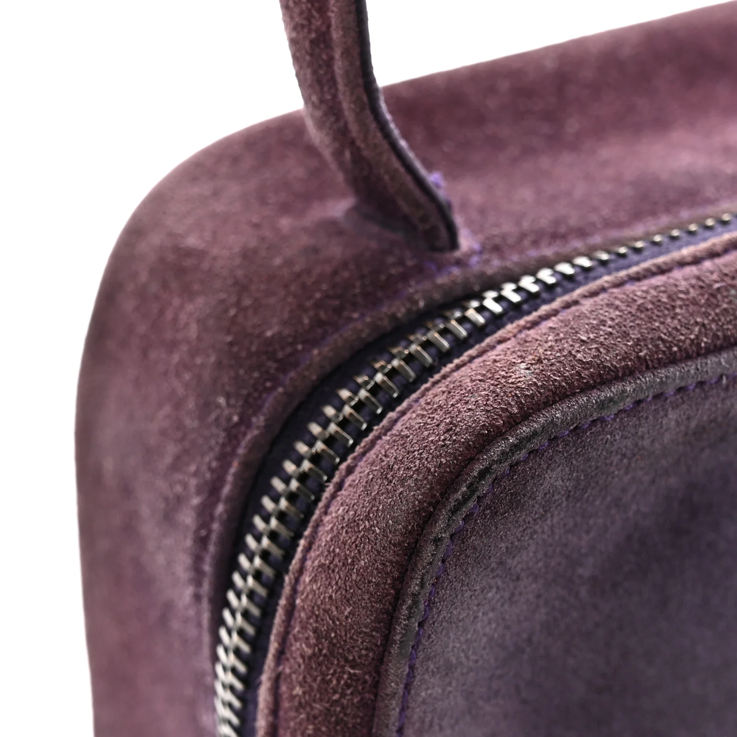 Suede CC Handbag Purple - Image 13