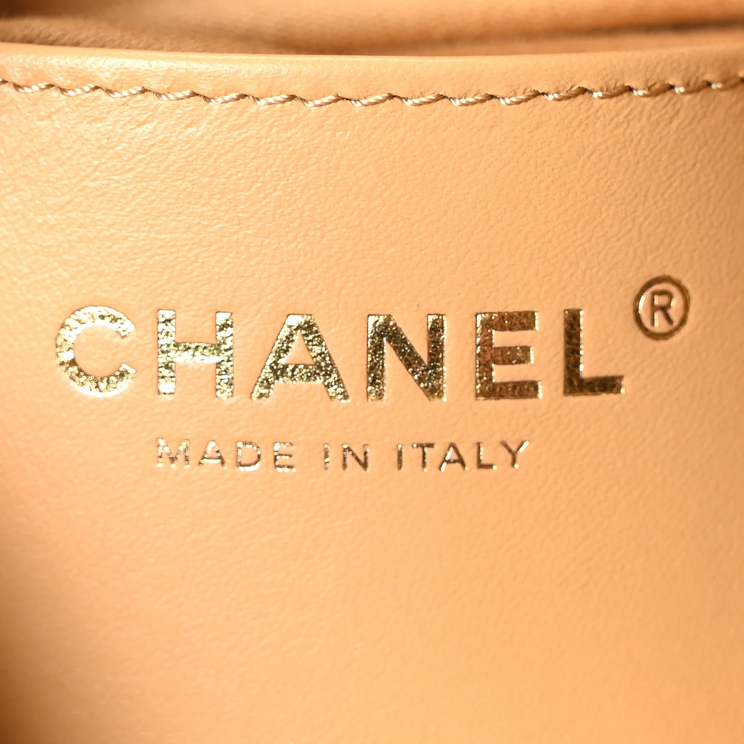 Suede Quilted Medium Chanel 25 Handbag Beige - Image 8