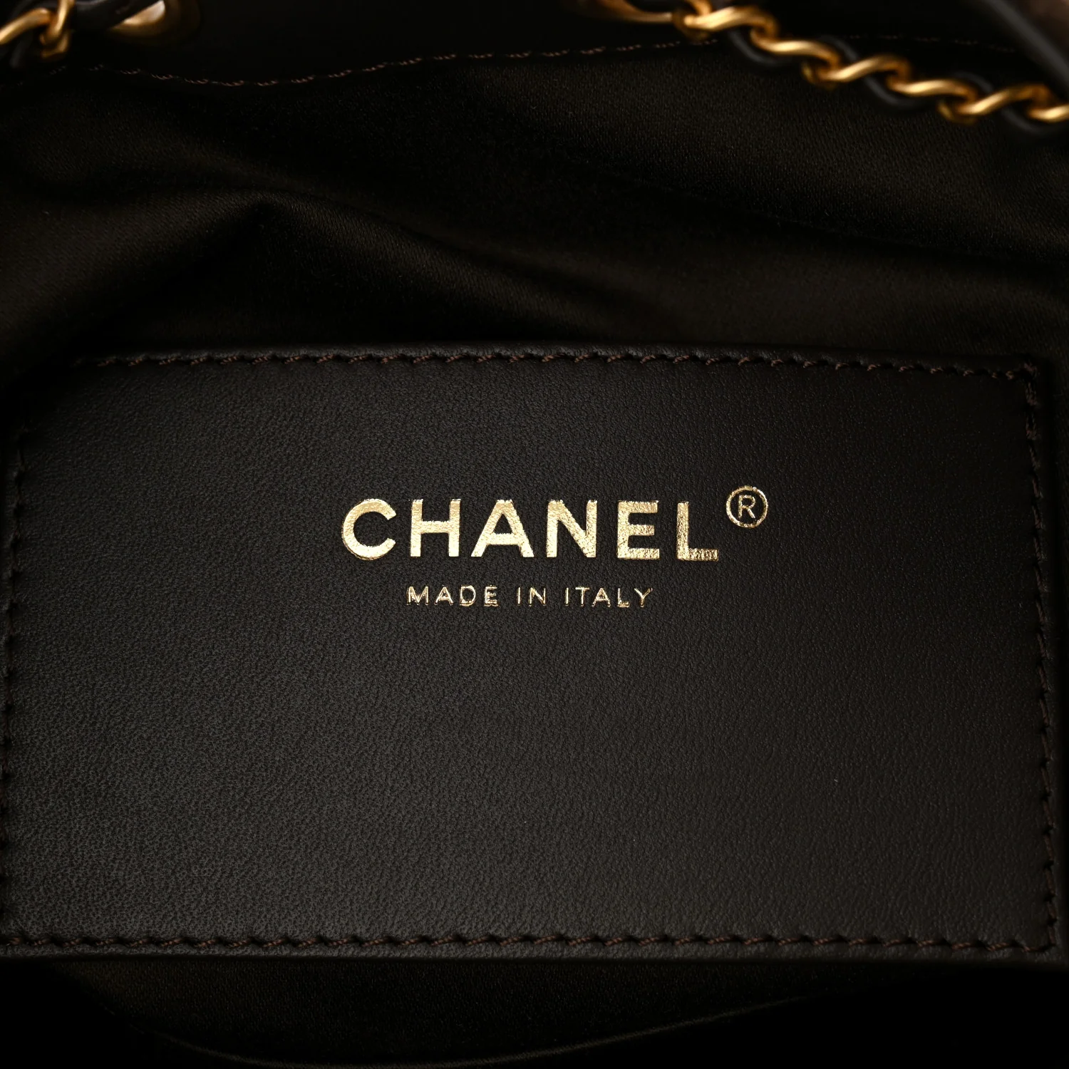 Suede Quilted Mini Chanel 25 Handbag Dark Brown - Image 6