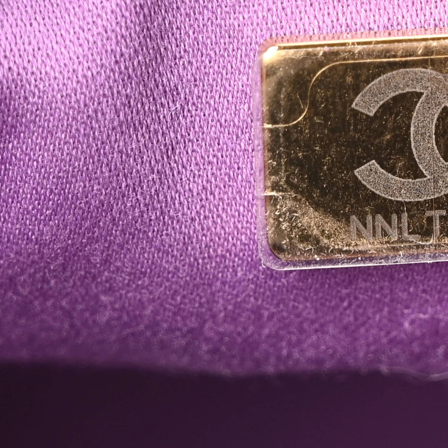 Suede Quilted Mini Chanel 25 Handbag Purple - Image 7