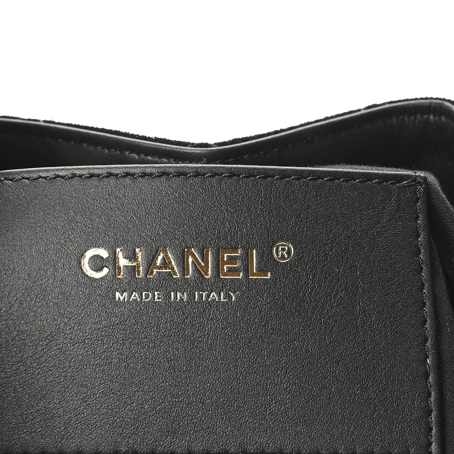 Suede Quilted Small Chanel 25 Handbag Black - Image 6