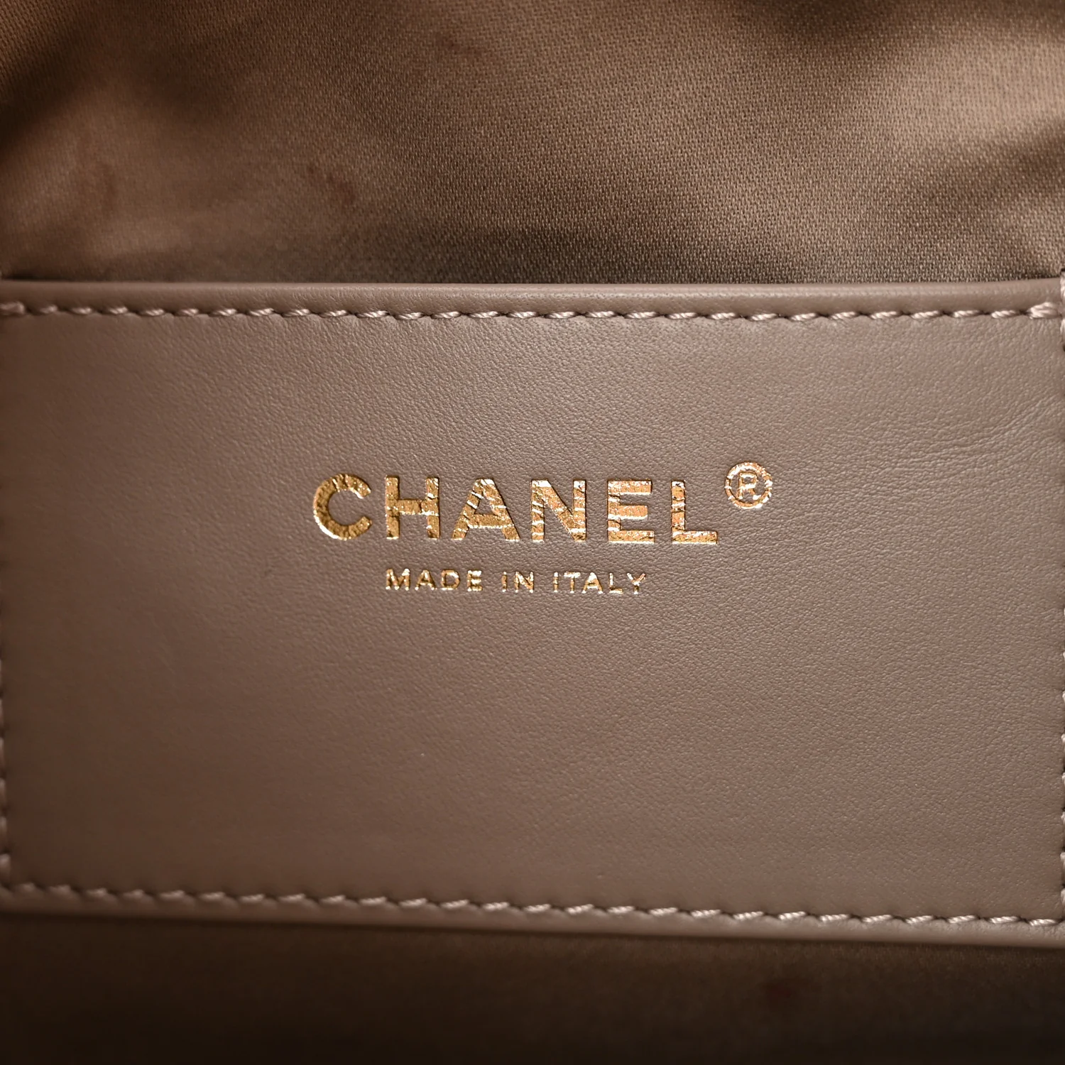 Suede Quilted Small Chanel 25 Handbag Dark Grey - Image 6
