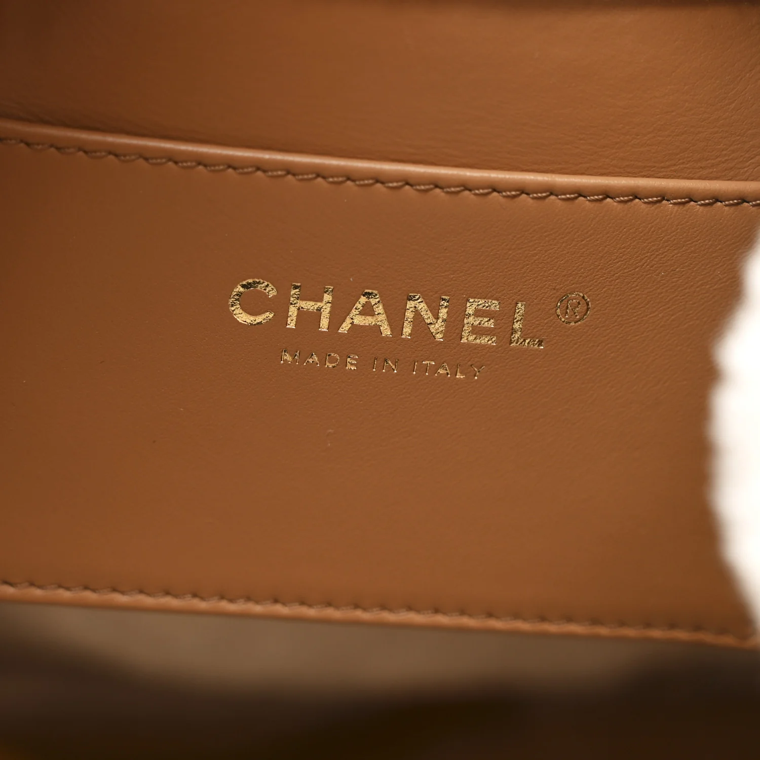 Suede Shearling Quilted Medium Chanel 25 Handbag Beige Natural - Image 8