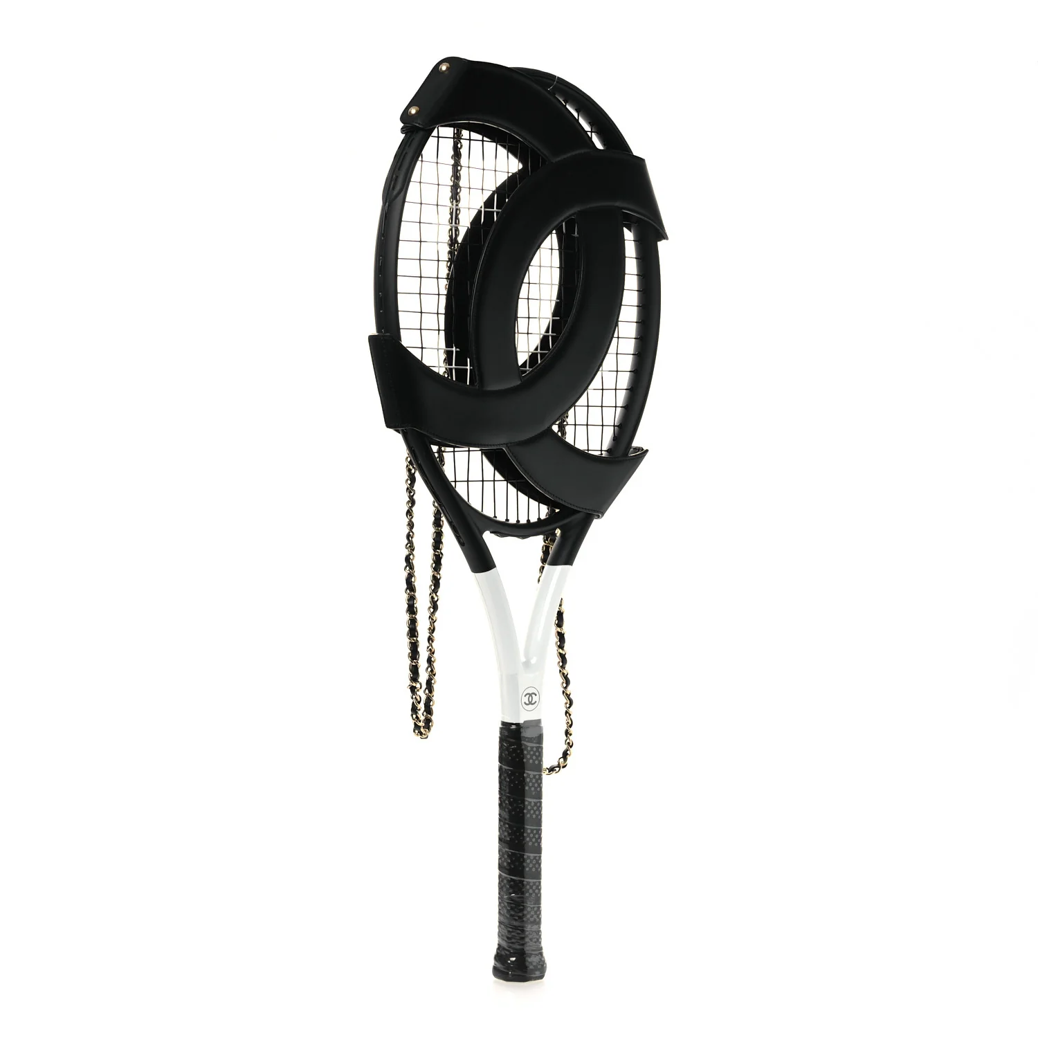 Tennis Racquet With Back Holster Black - Image 3