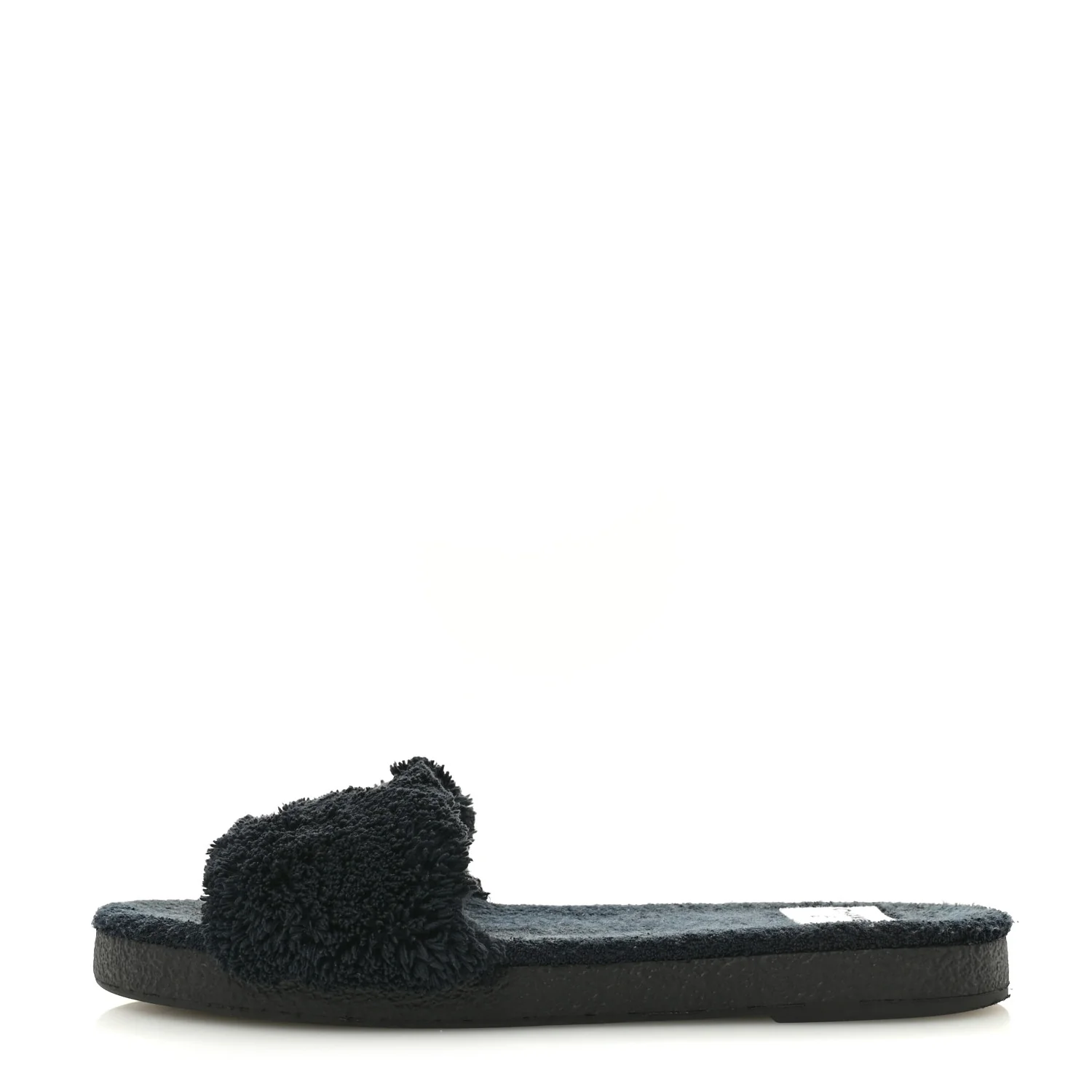Terry CC Flat Mules Sandals 40 Black