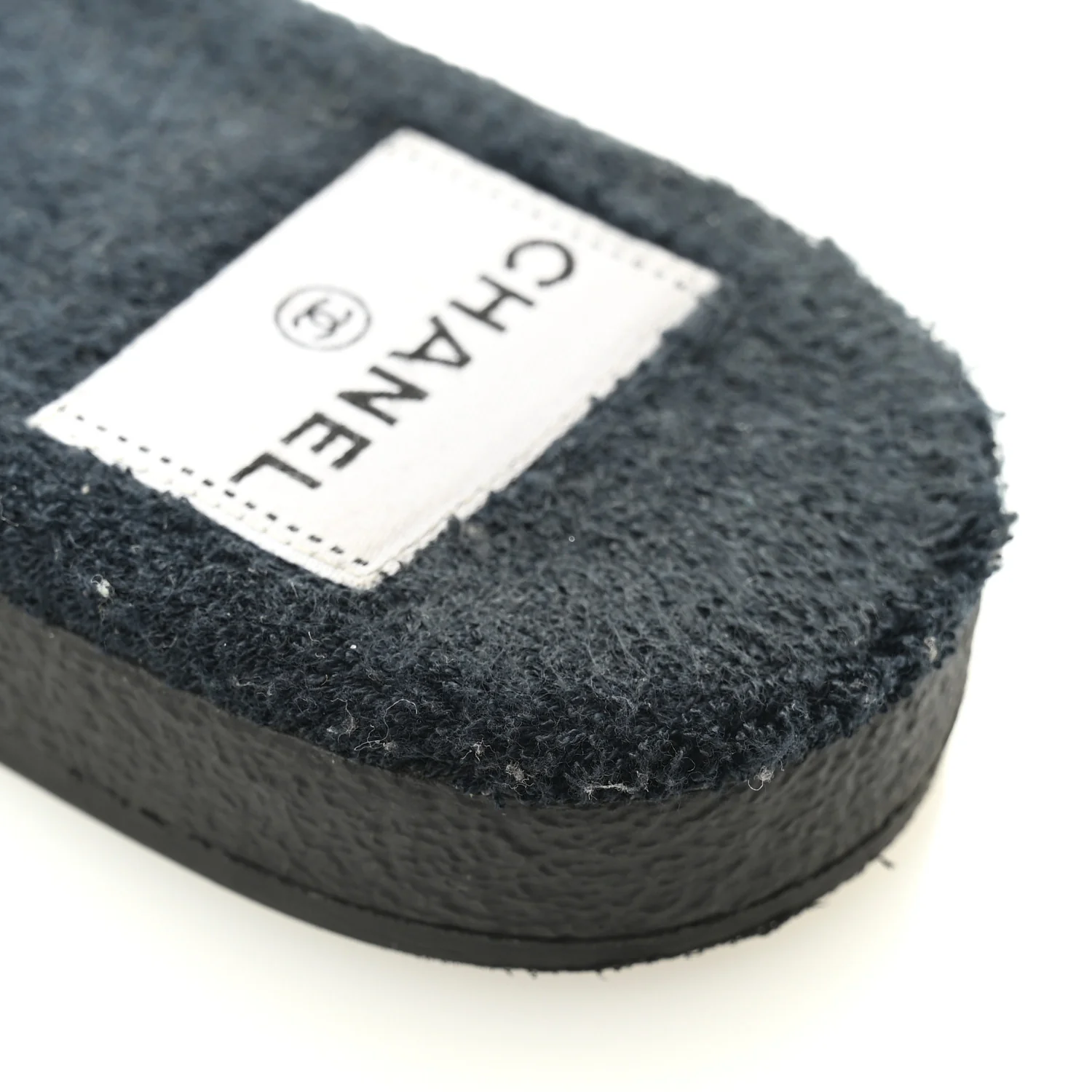 Terry CC Flat Mules Sandals 40 Black - Image 10
