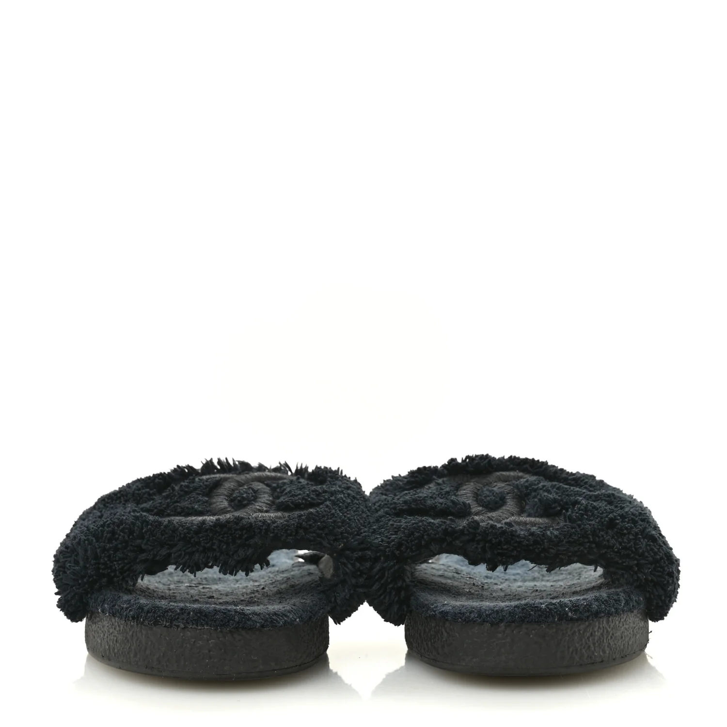 Terry CC Flat Mules Sandals 40 Black - Image 3