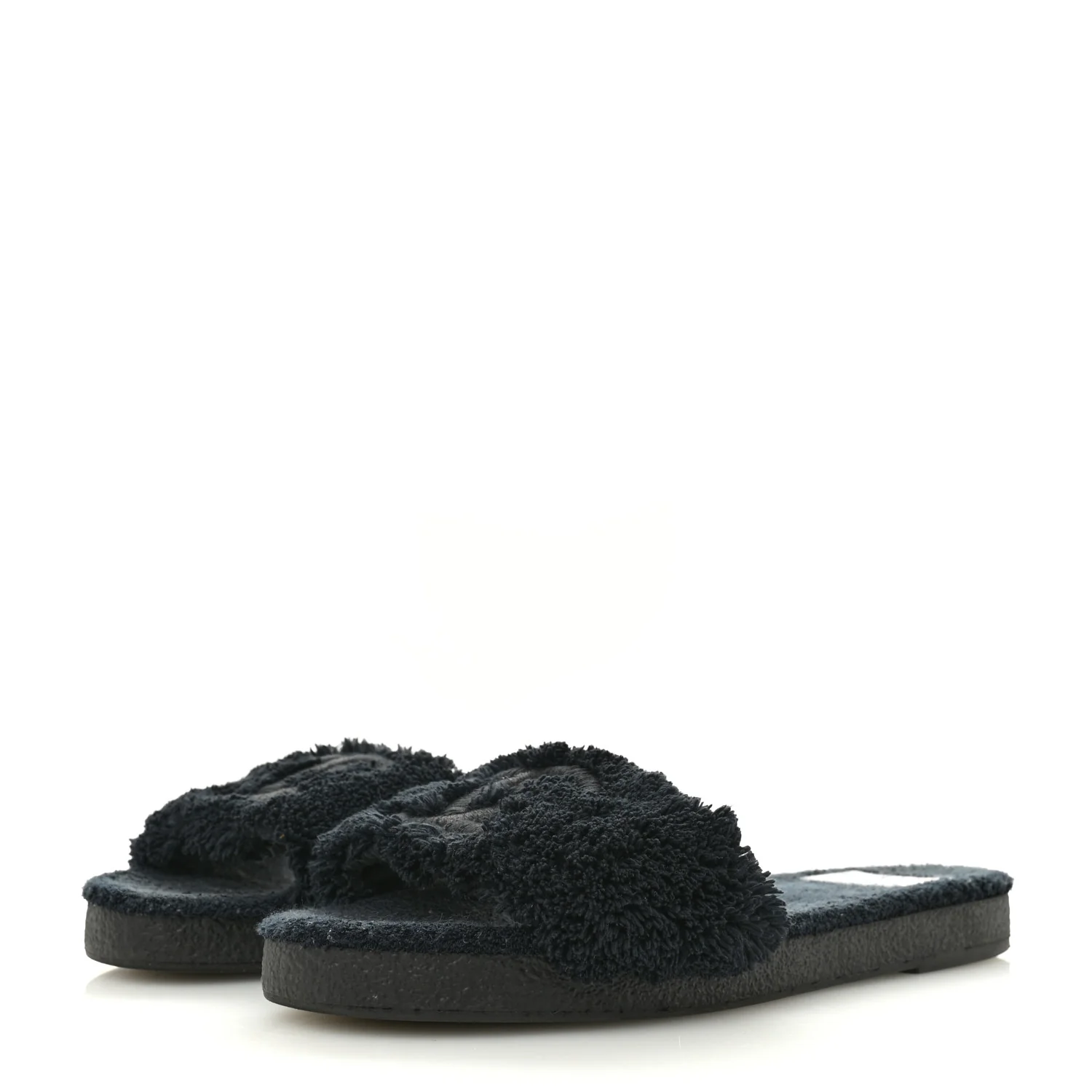 Terry CC Flat Mules Sandals 40 Black - Image 4