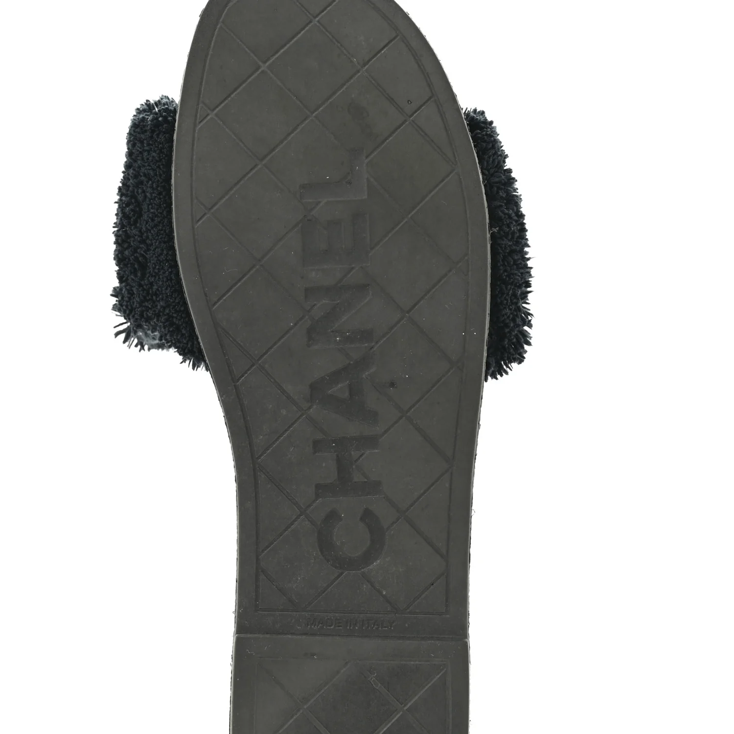 Terry CC Flat Mules Sandals 40 Black - Image 8