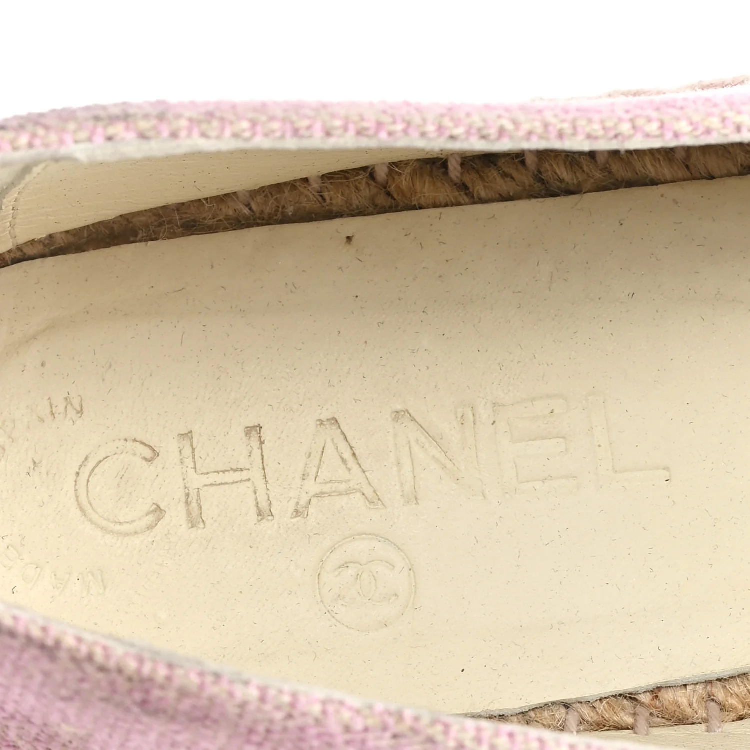Toile Sequin CC Espadrilles 37 Pink Dark Pink - Image 8