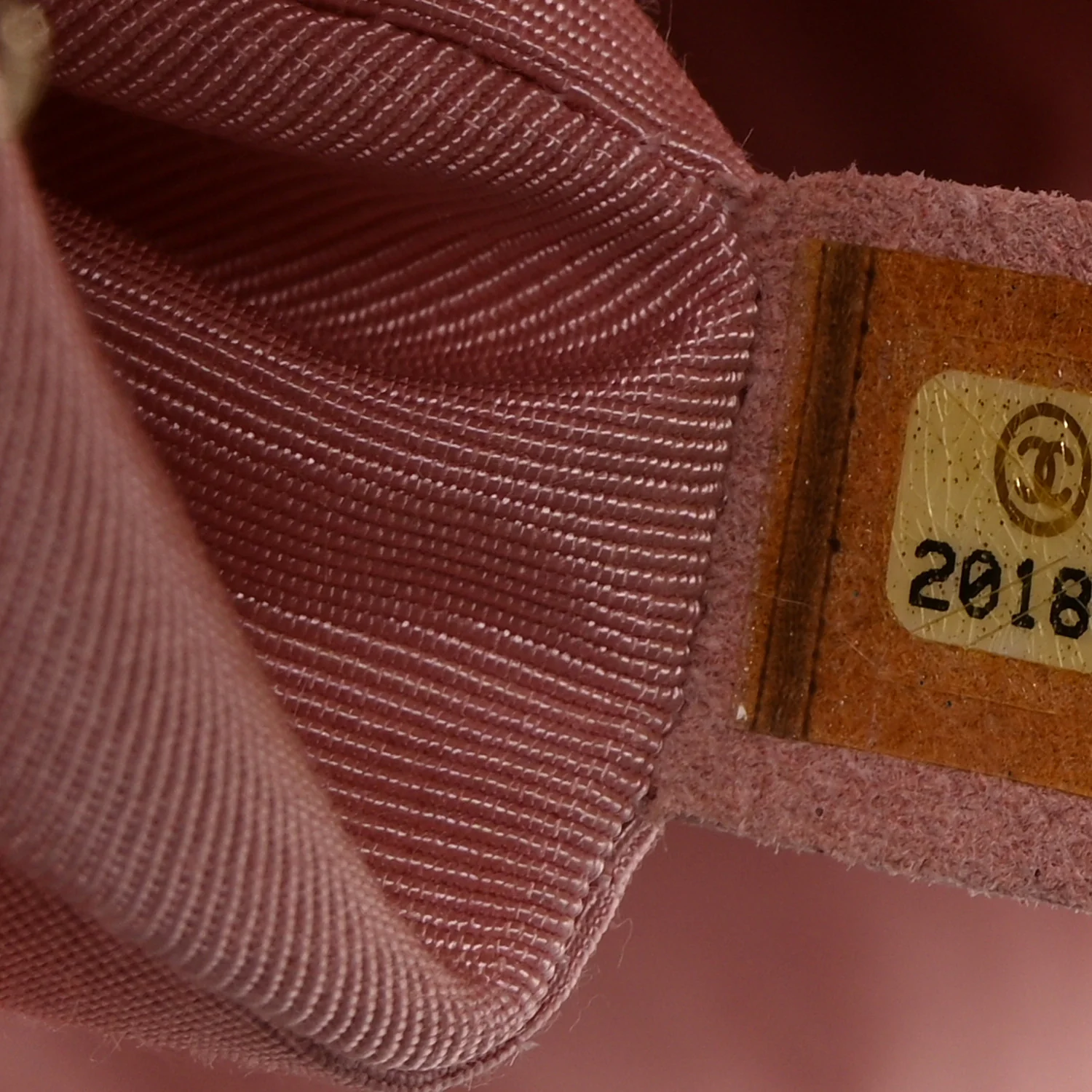 Tweed Braid Mini Reissue Square Flap Pink White - Image 7