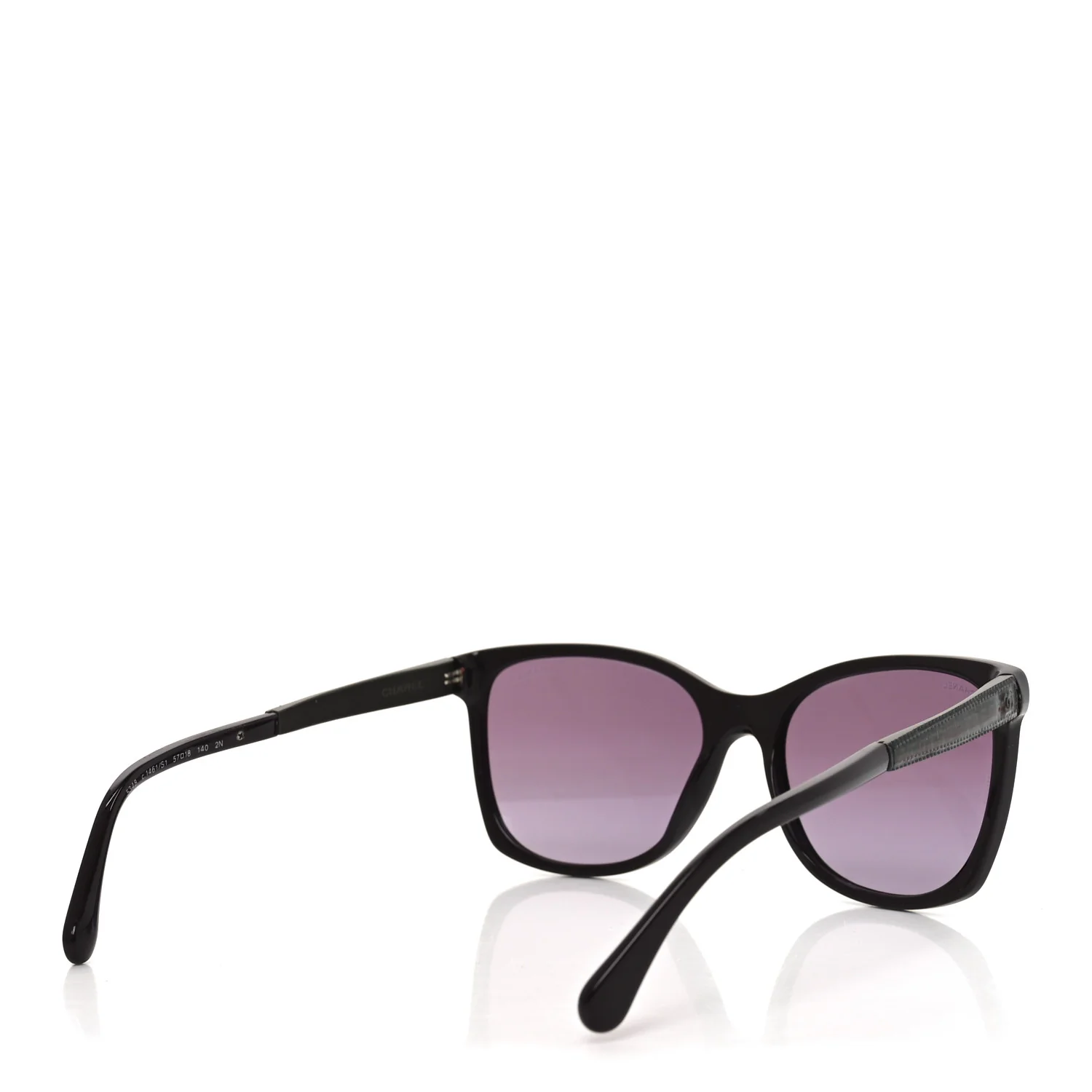 Tweed CC Polarized Sunglasses 5348 Burgundy - Image 4