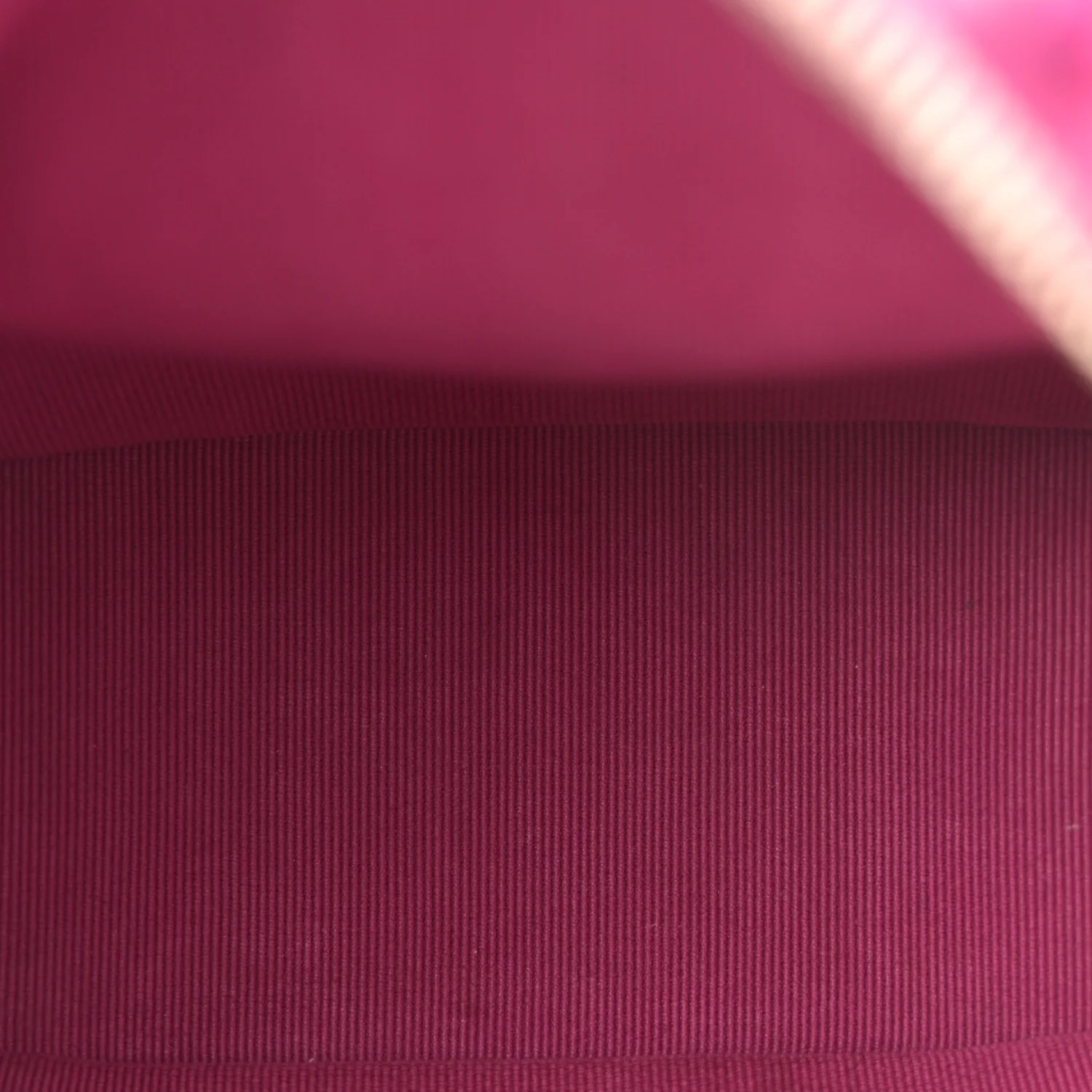 Tweed Quilted CC Mini Classic Backpack Fuchsia Navy - Image 5