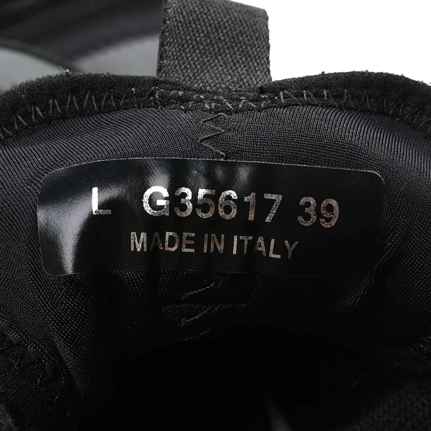 Velvet Calfskin Mixed Fibers CC Sneakers 39 Black - Image 7