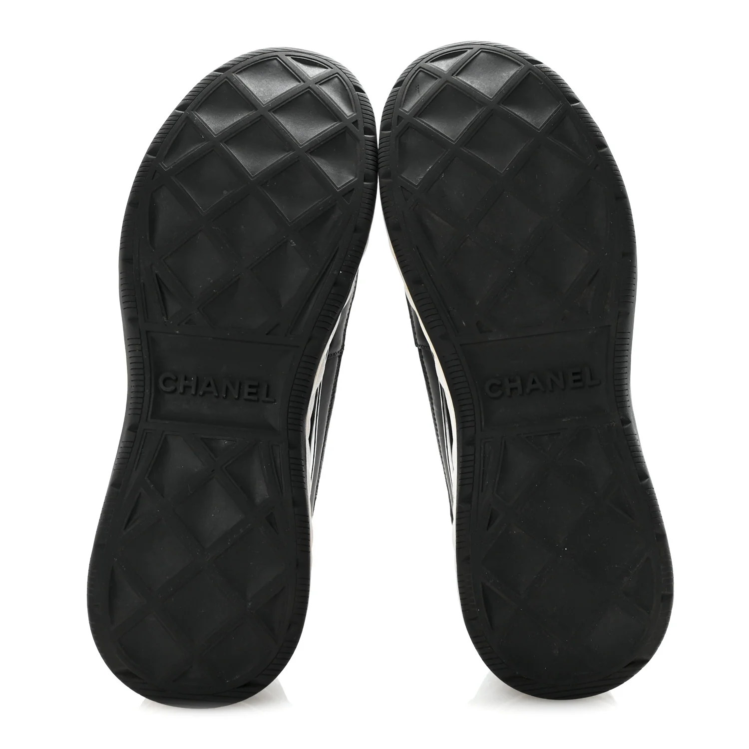 Velvet Calfskin Mixed Fibers Mens CC Sneakers 41 Black - Image 11