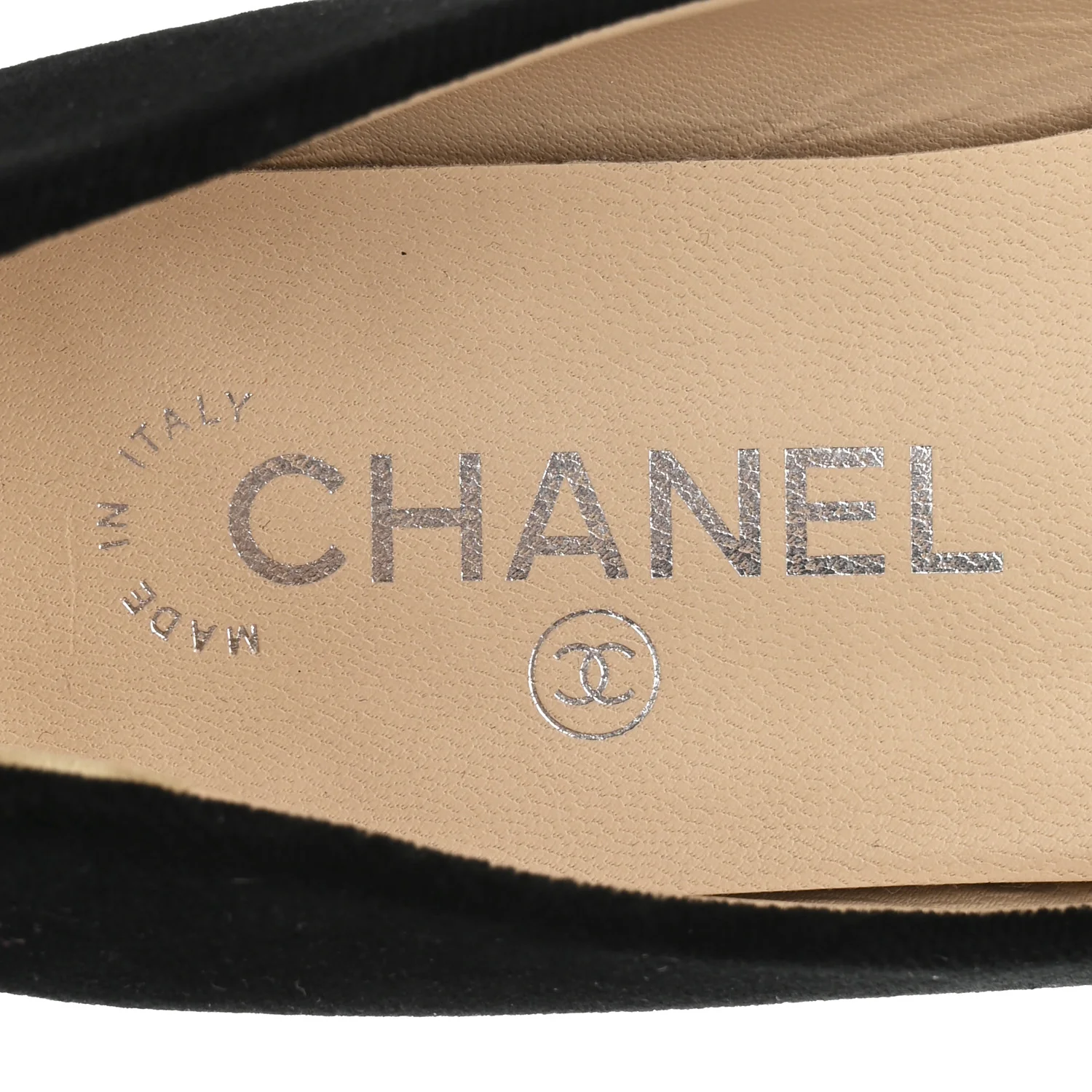 Velvet Camellia Ballerina Flats 36.5 Black - Image 8