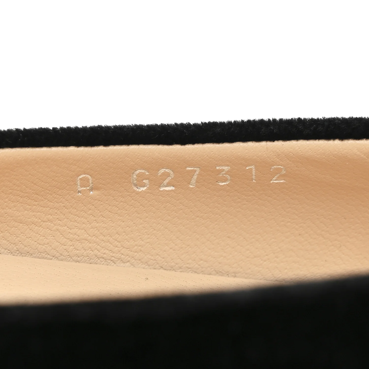 Velvet Camellia Ballerina Flats 36.5 Black - Image 9