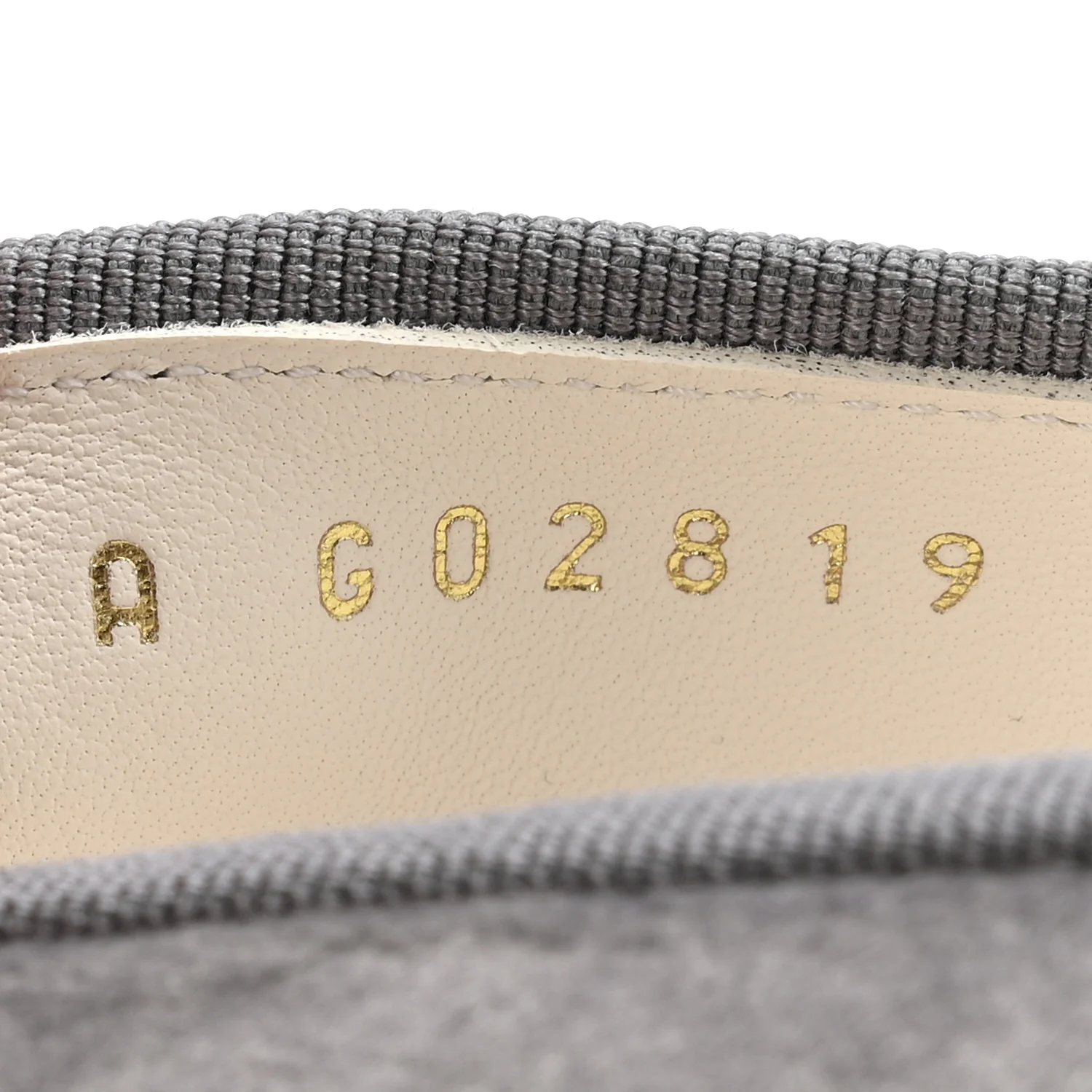 Velvet Cap Toe Ballerina Flats 36.5 Grey Green - Image 9