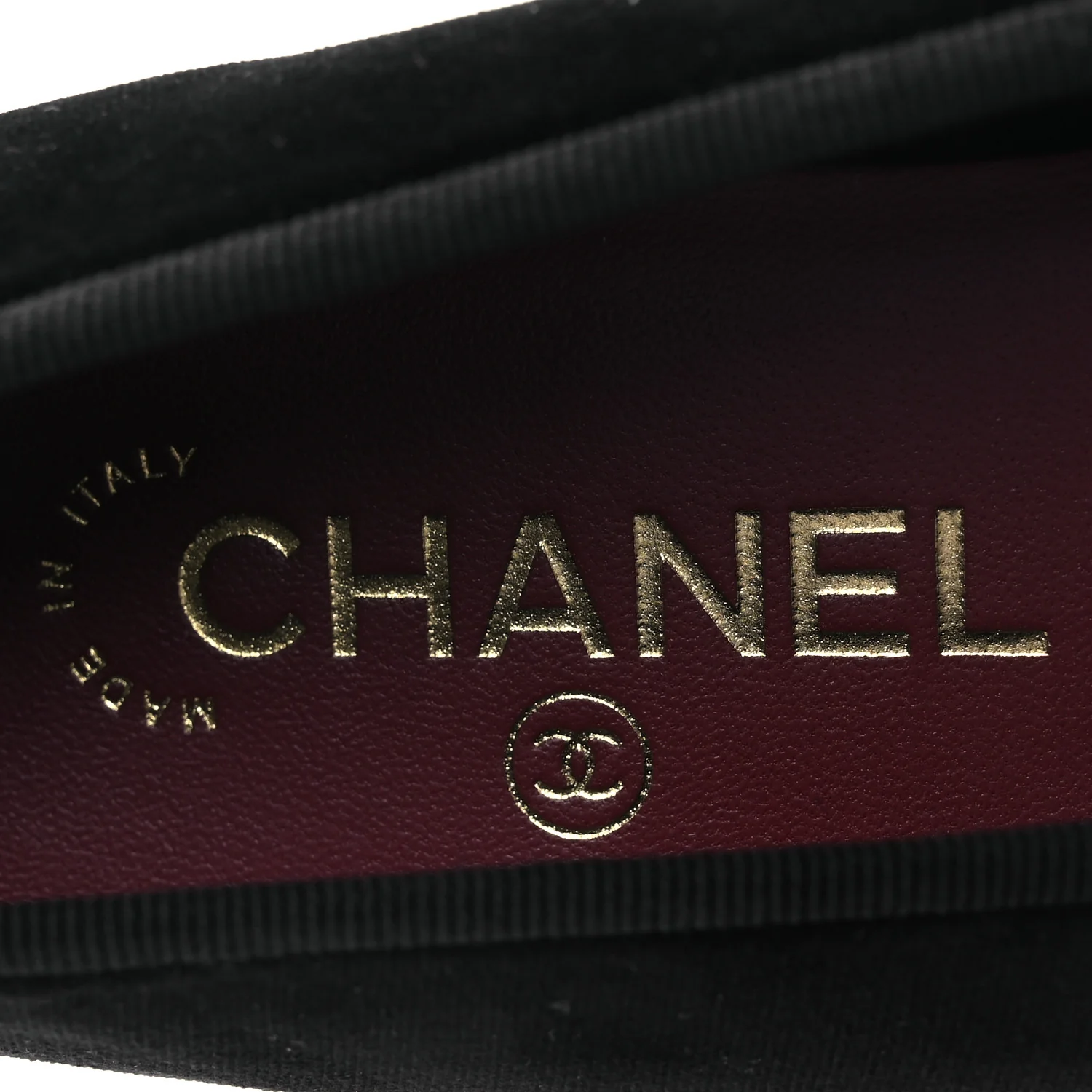 Velvet Cap Toe Ballerina Flats 40 Black - Image 9