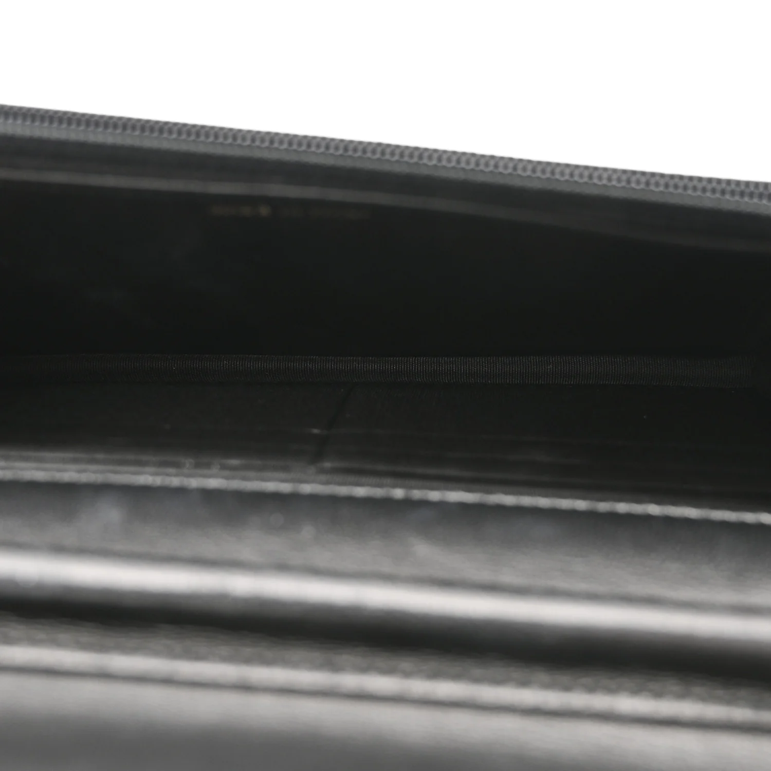 Velvet Pearl Diamond Embellished Wallet On Chain WOC Black - Image 5
