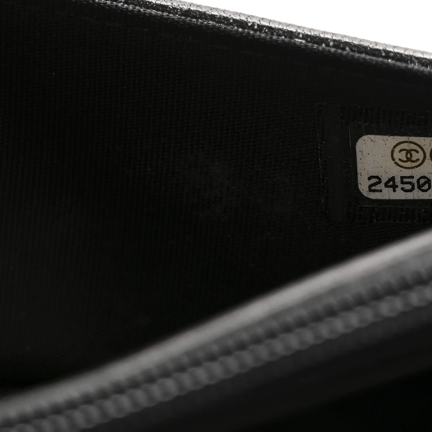 Velvet Pearl Diamond Embellished Wallet On Chain WOC Black - Image 8