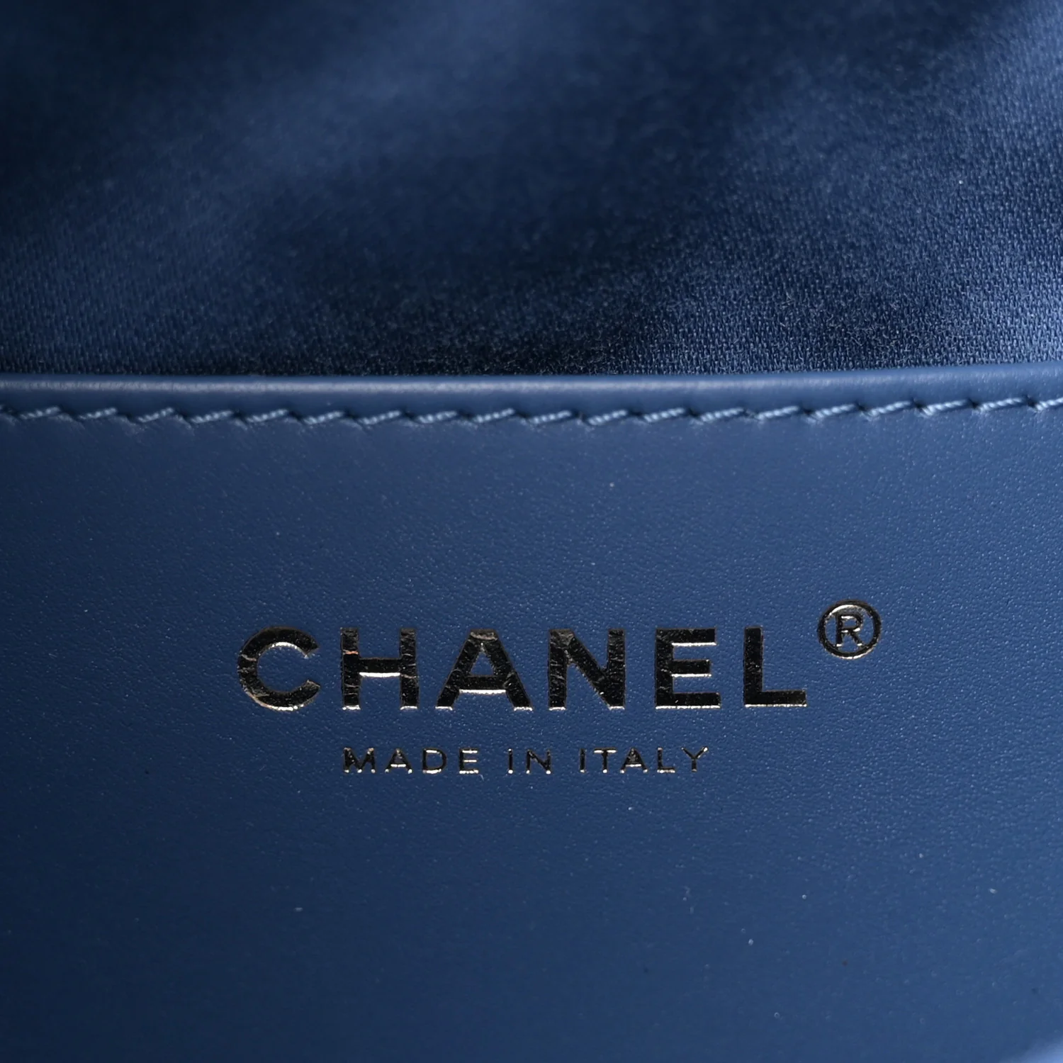 Washed Denim Quilted Mini Chanel 25 Handbag Blue - Image 11