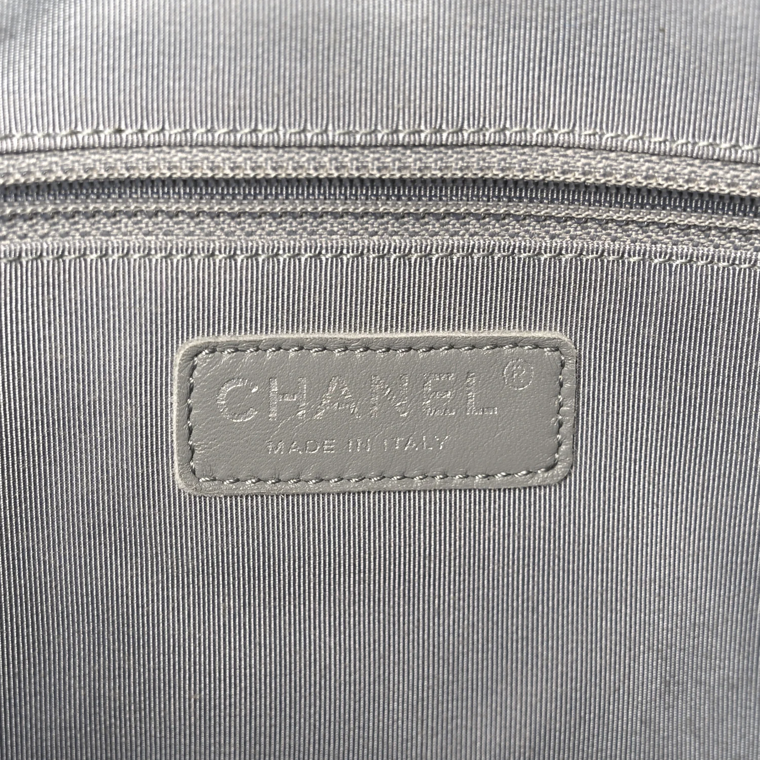 Washed Lambskin Quilted Large Chain Around Messenger Black - Image 6