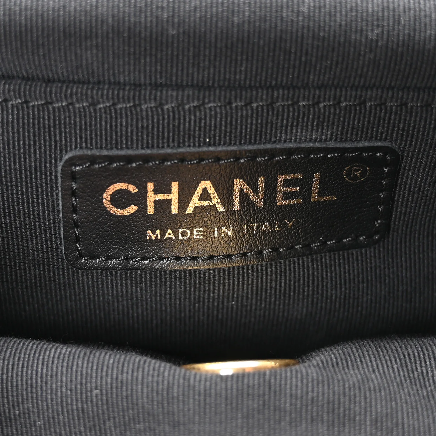 Wool Tweed Elegant Backpack Black Grey - Image 6