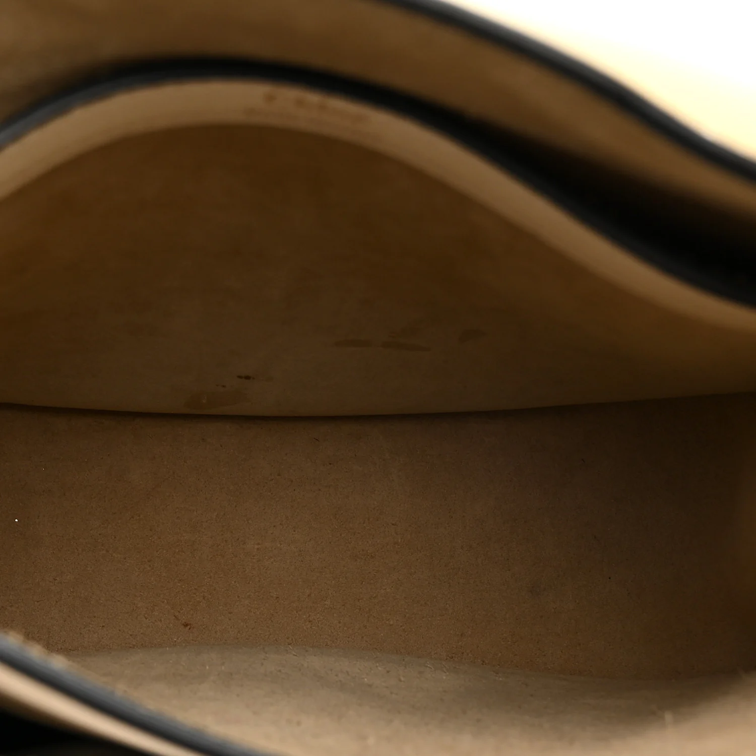 Calfskin Embossed Small Hudson Shoulder Bag Off White - Image 5