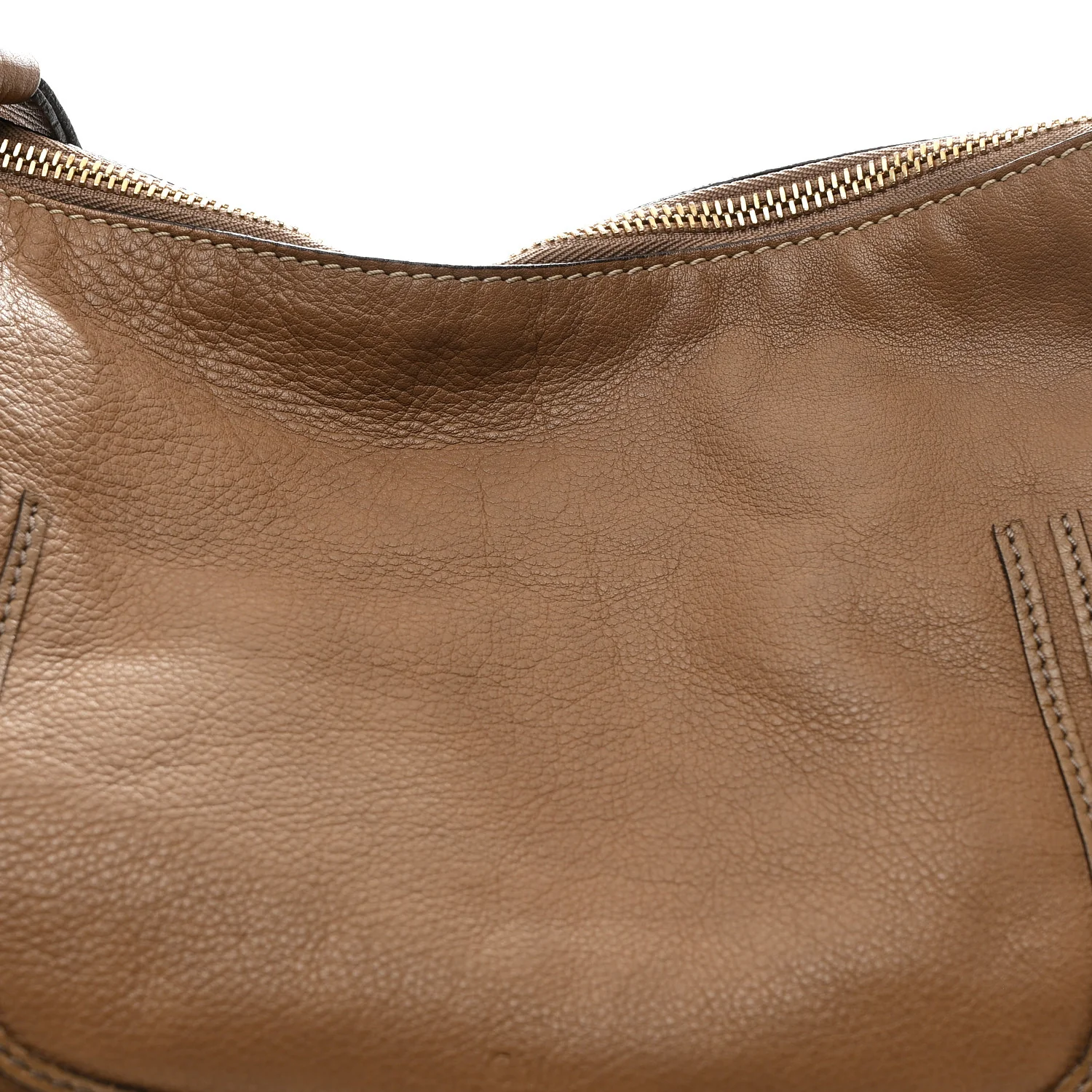 Calfskin Large Marcie Hobo Nut - Image 15