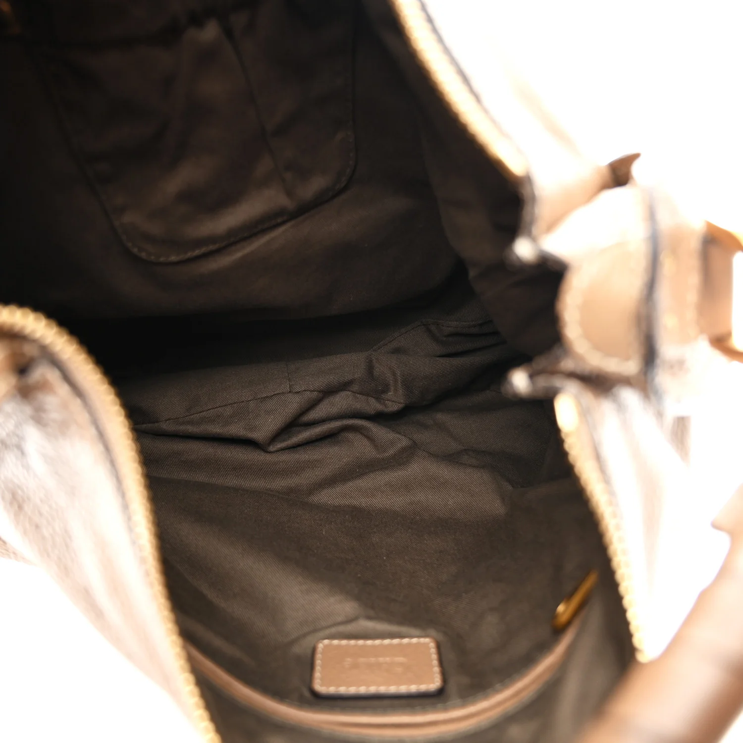 Calfskin Large Marcie Hobo Nut - Image 9