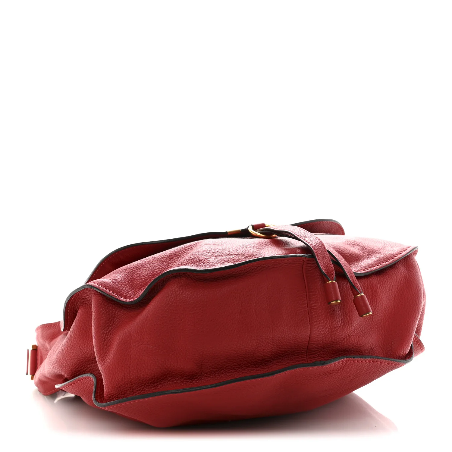 Calfskin Large Marcie Hobo Red - Image 4