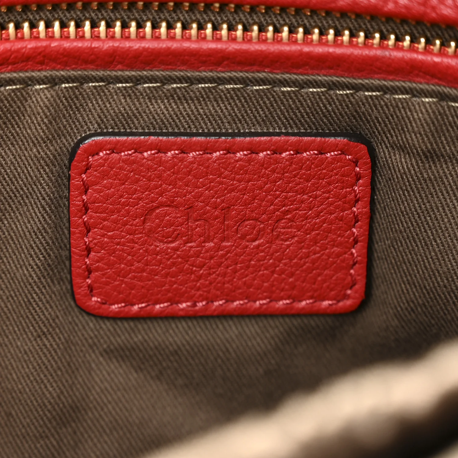 Calfskin Large Marcie Hobo Red - Image 6