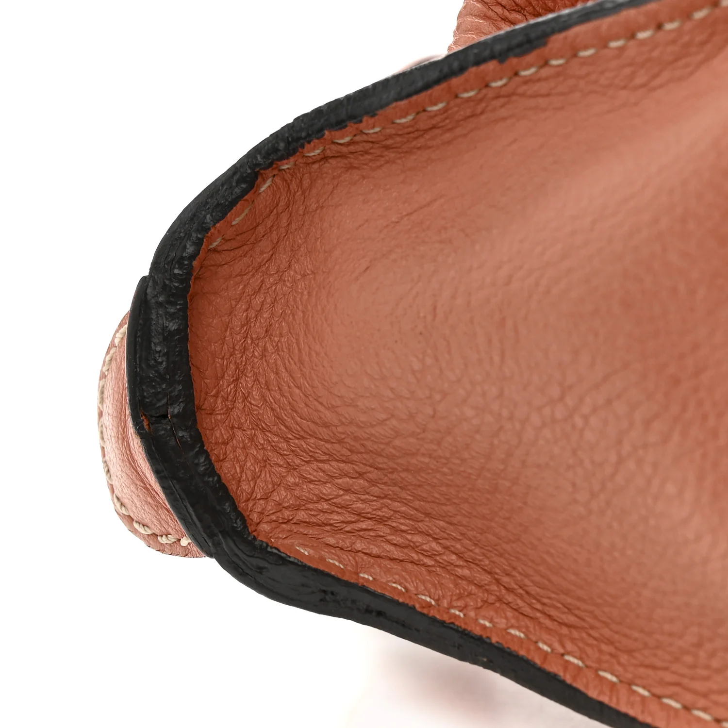 Calfskin Large Marcie Satchel Coral - Image 11