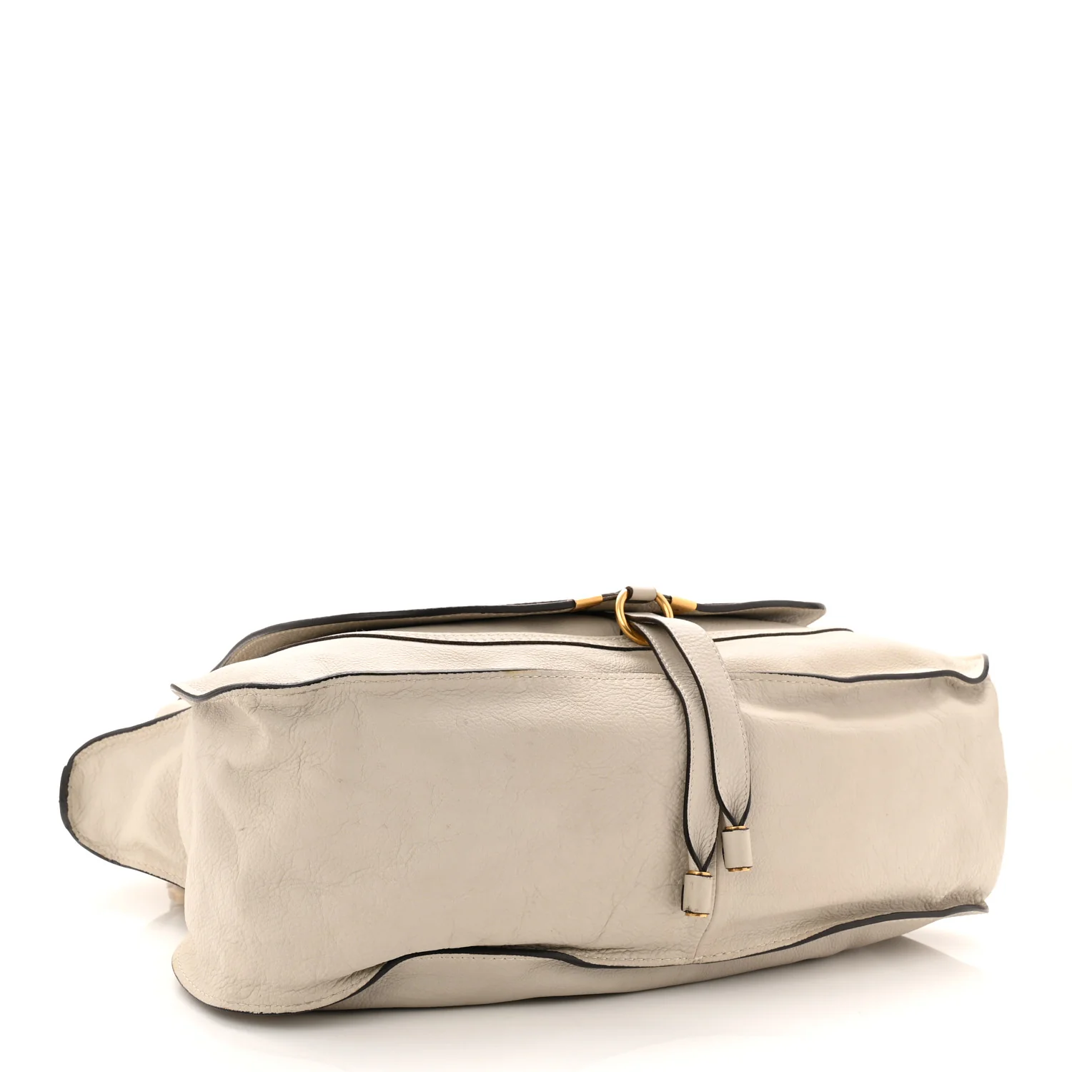 Calfskin Large Marcie Satchel Dove - Image 4