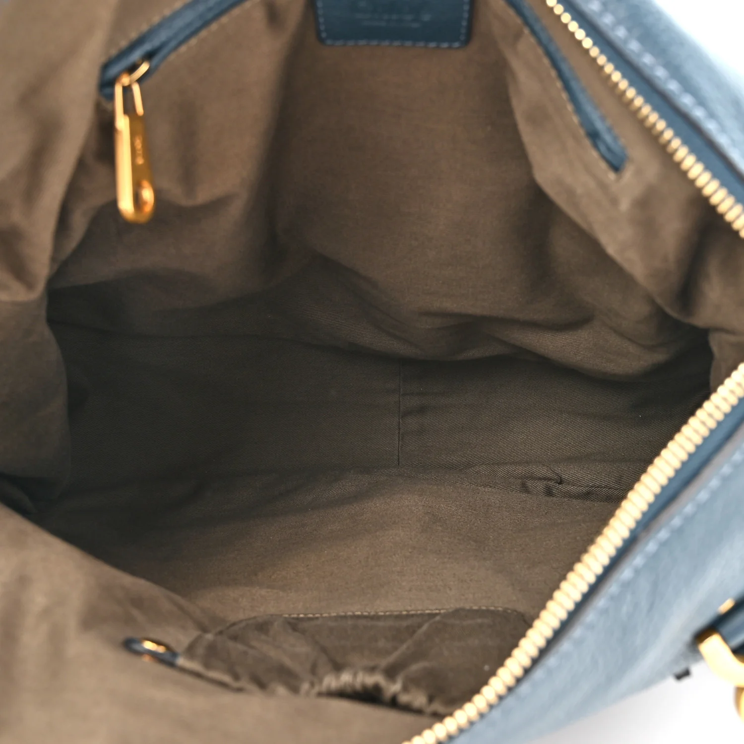 Calfskin Large Marcie Satchel Navy Ink - Image 5