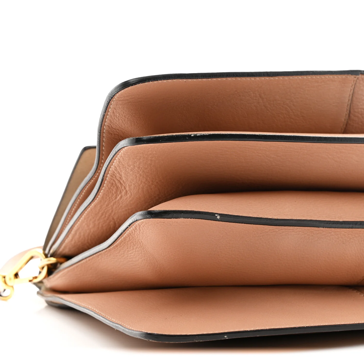 Calfskin Medium Faye Shoulder Bag Biscotti Beige - Image 11
