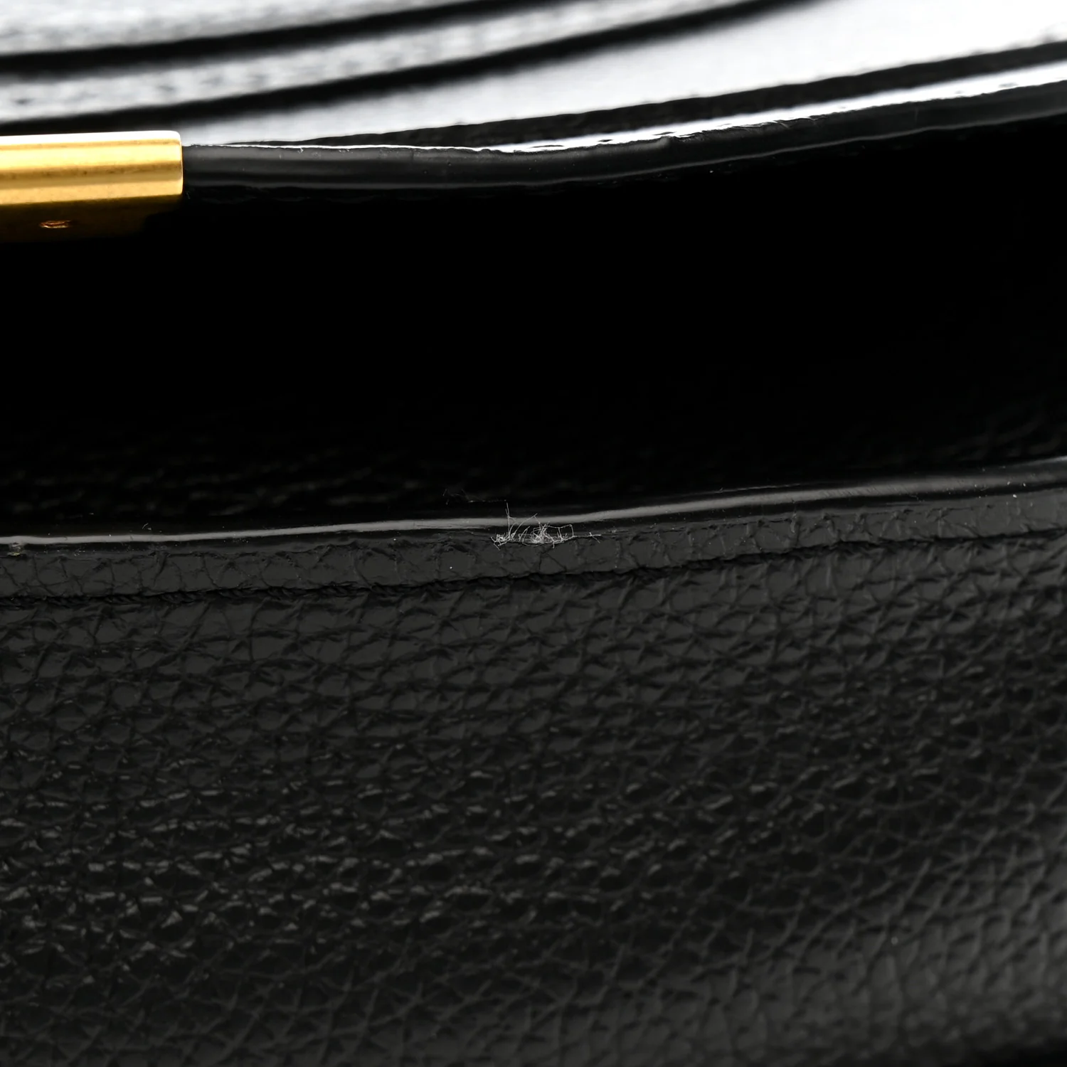 Calfskin Medium Marcie Round Crossbody Bag Black - Image 11