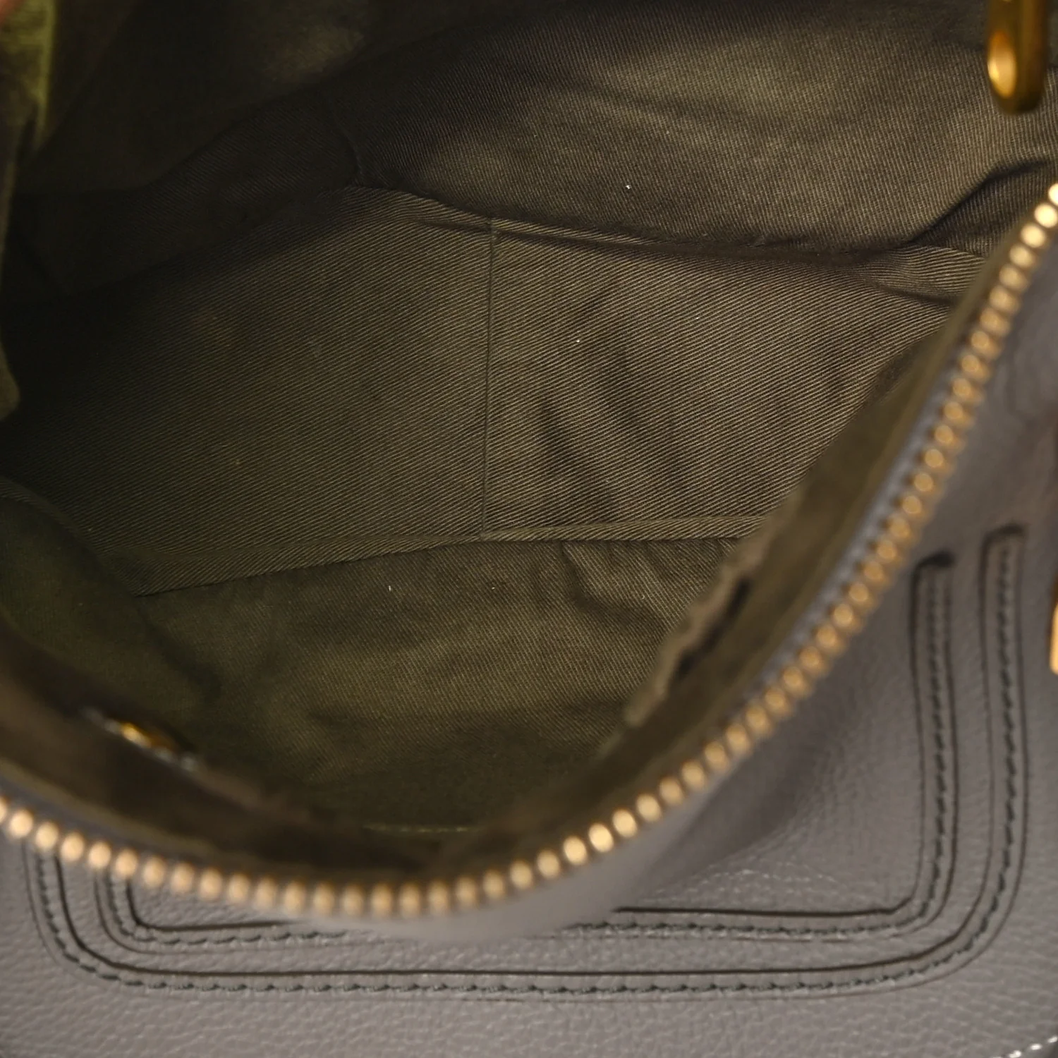 Calfskin Medium Marcie Satchel Cashmere Grey - Image 5