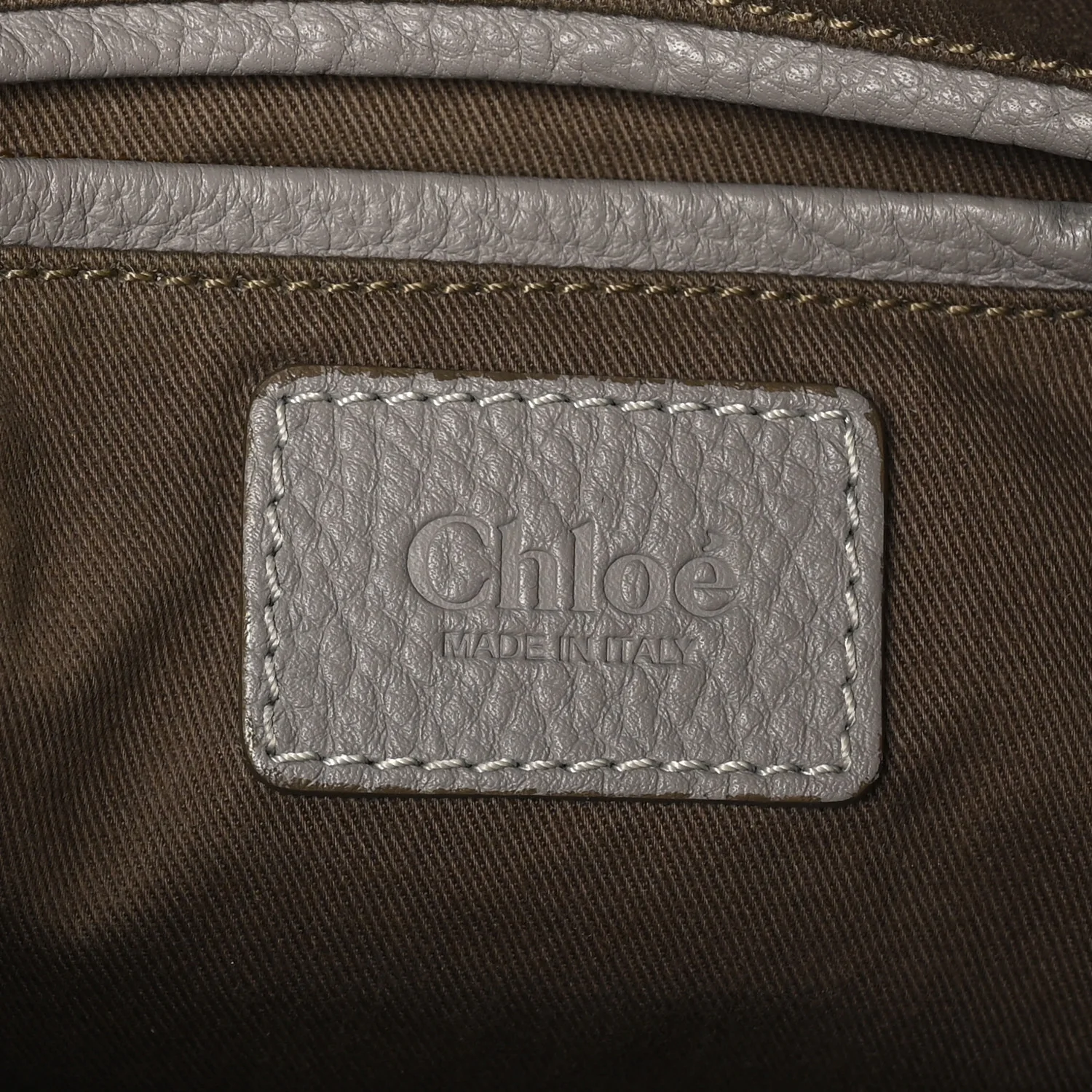 Calfskin Medium Marcie Satchel Cashmere Grey - Image 6