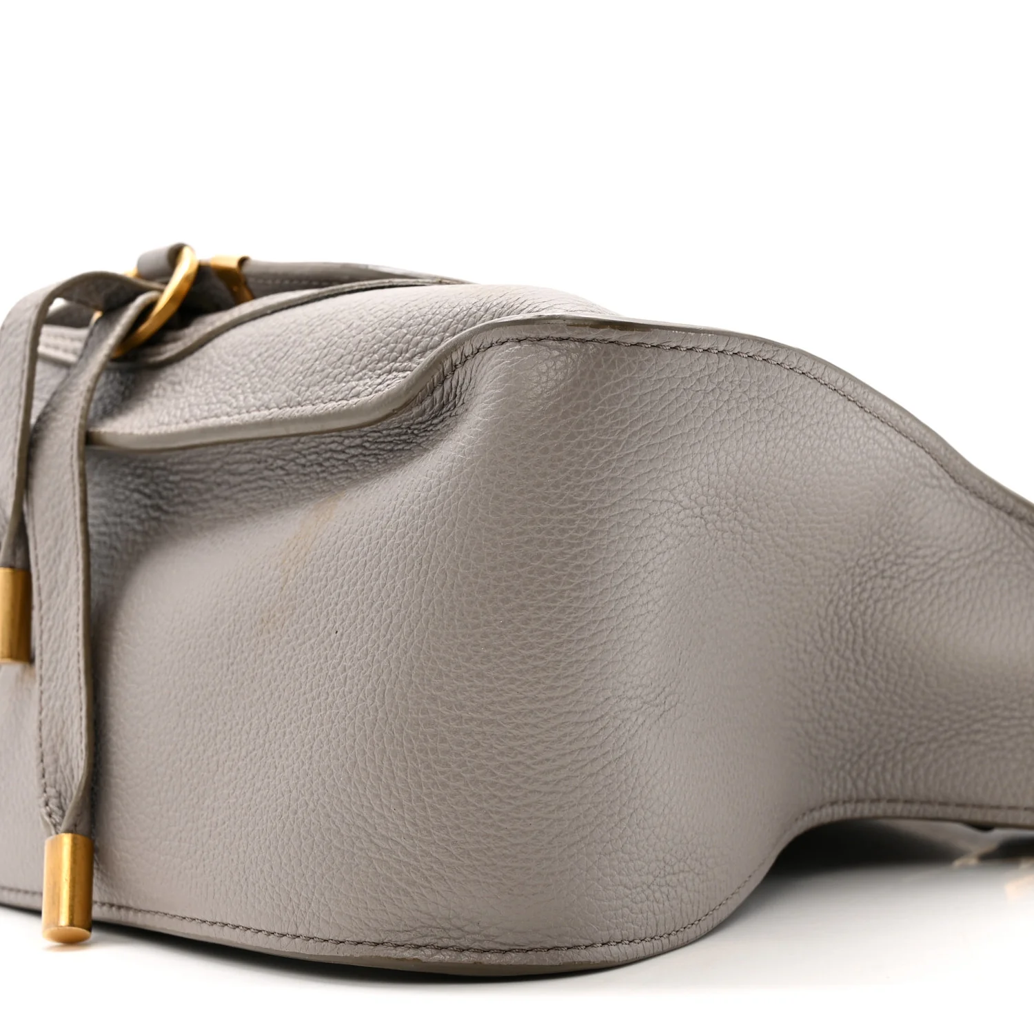 Calfskin Medium Marcie Satchel Cashmere Grey - Image 10