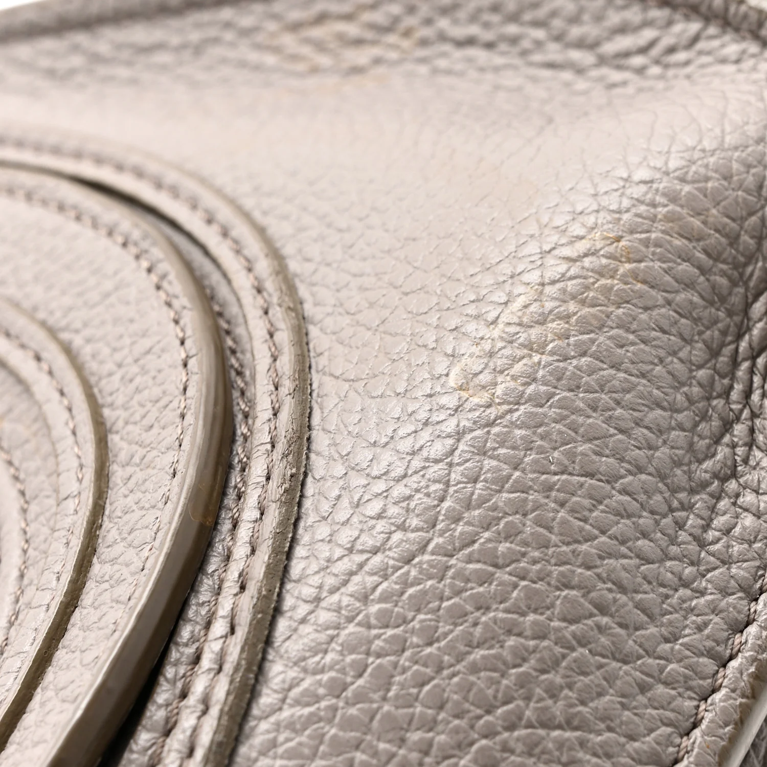 Calfskin Medium Marcie Satchel Cashmere Grey - Image 12