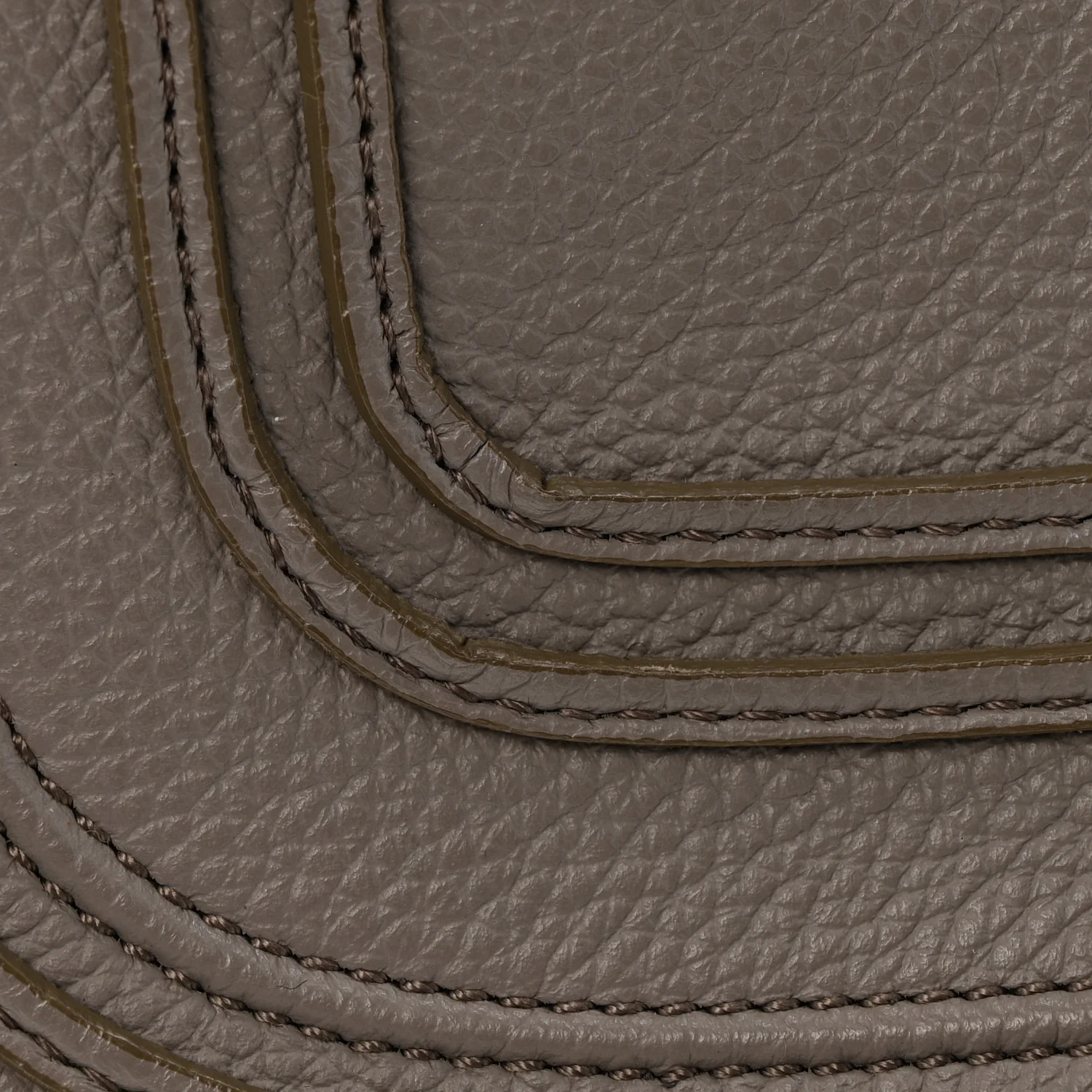 Calfskin Medium Marcie Satchel Cashmere Grey - Image 13