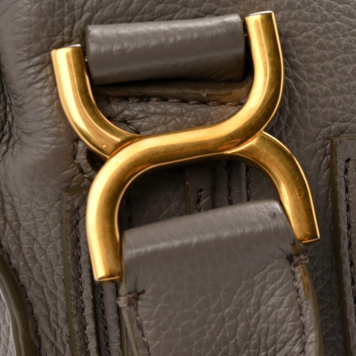 Calfskin Medium Marcie Satchel Cashmere Grey - Image 15
