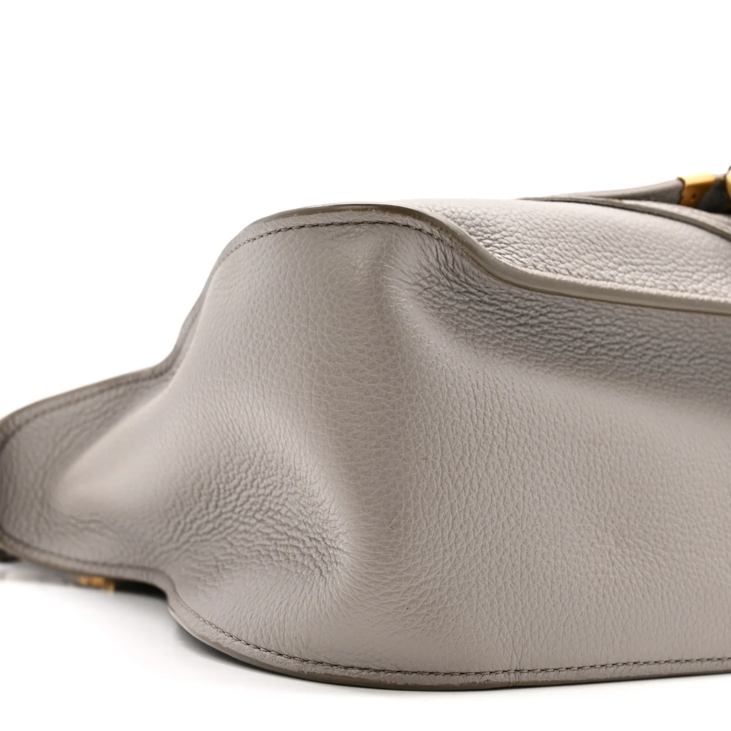 Calfskin Medium Marcie Satchel Cashmere Grey - Image 9
