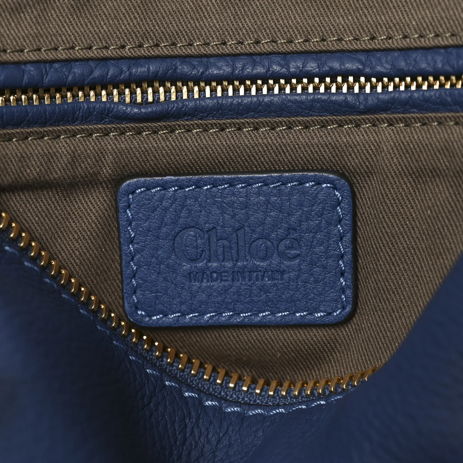 Calfskin Medium Marcie Satchel Scuba Blue - Image 6