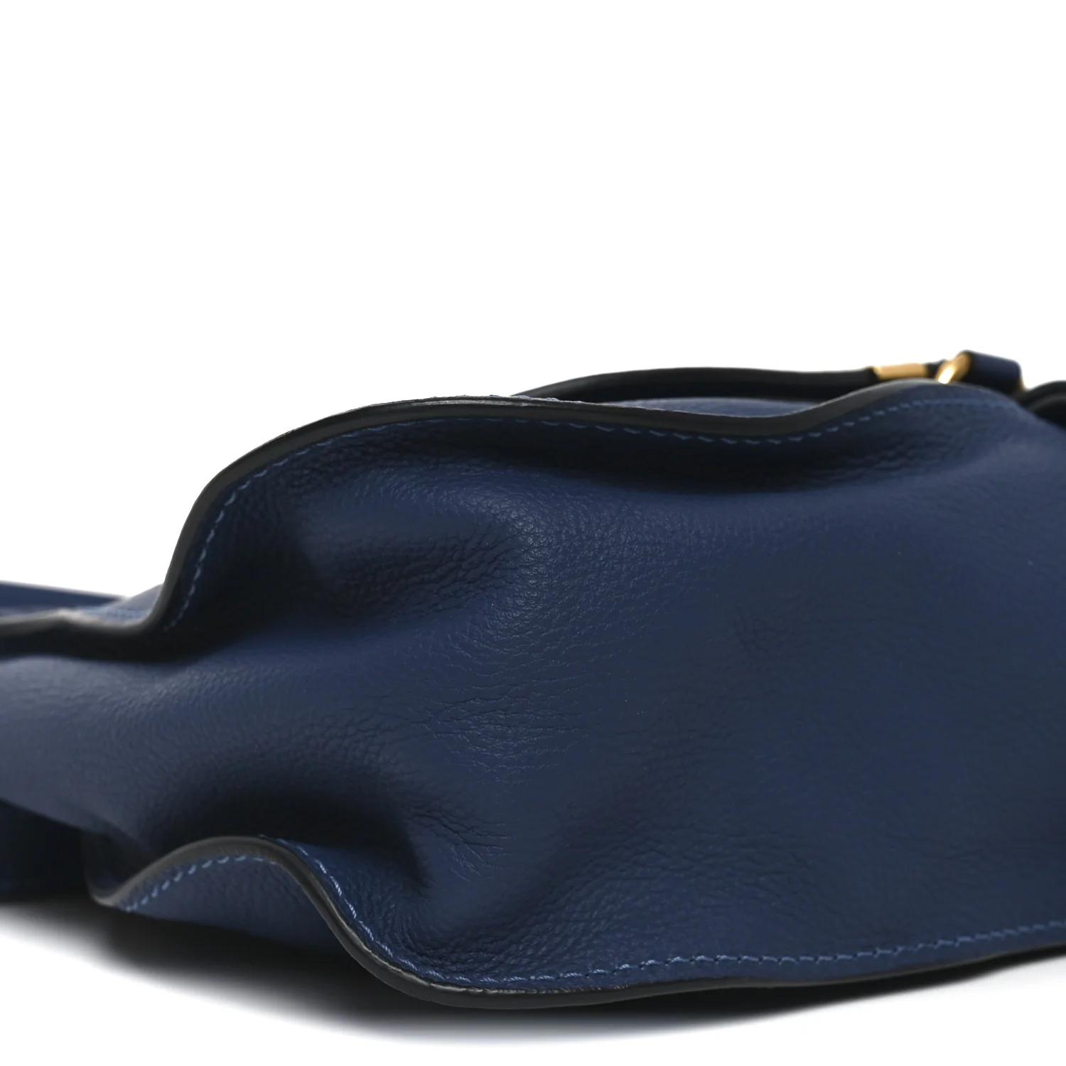 Calfskin Medium Marcie Satchel Scuba Blue - Image 9