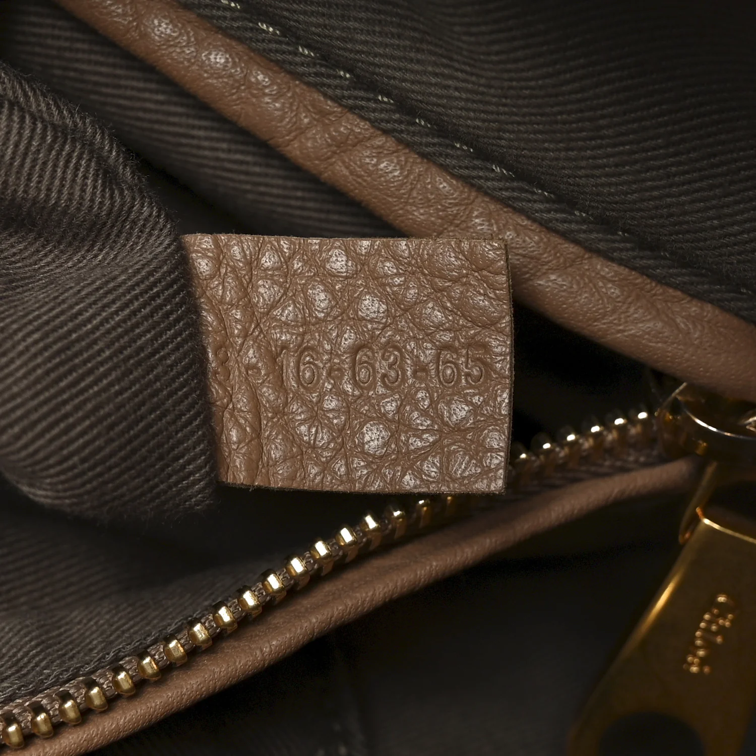 Calfskin Medium Marcie Satchel Tan - Image 7
