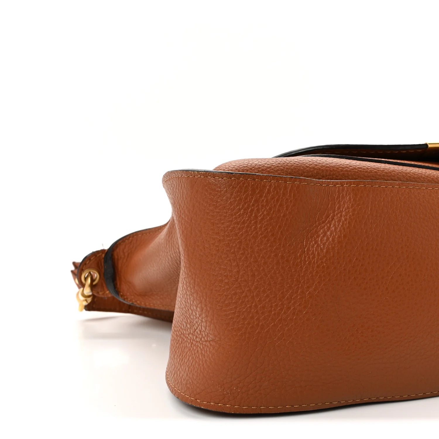 Calfskin Medium Marcie Satchel Tan - Image 14